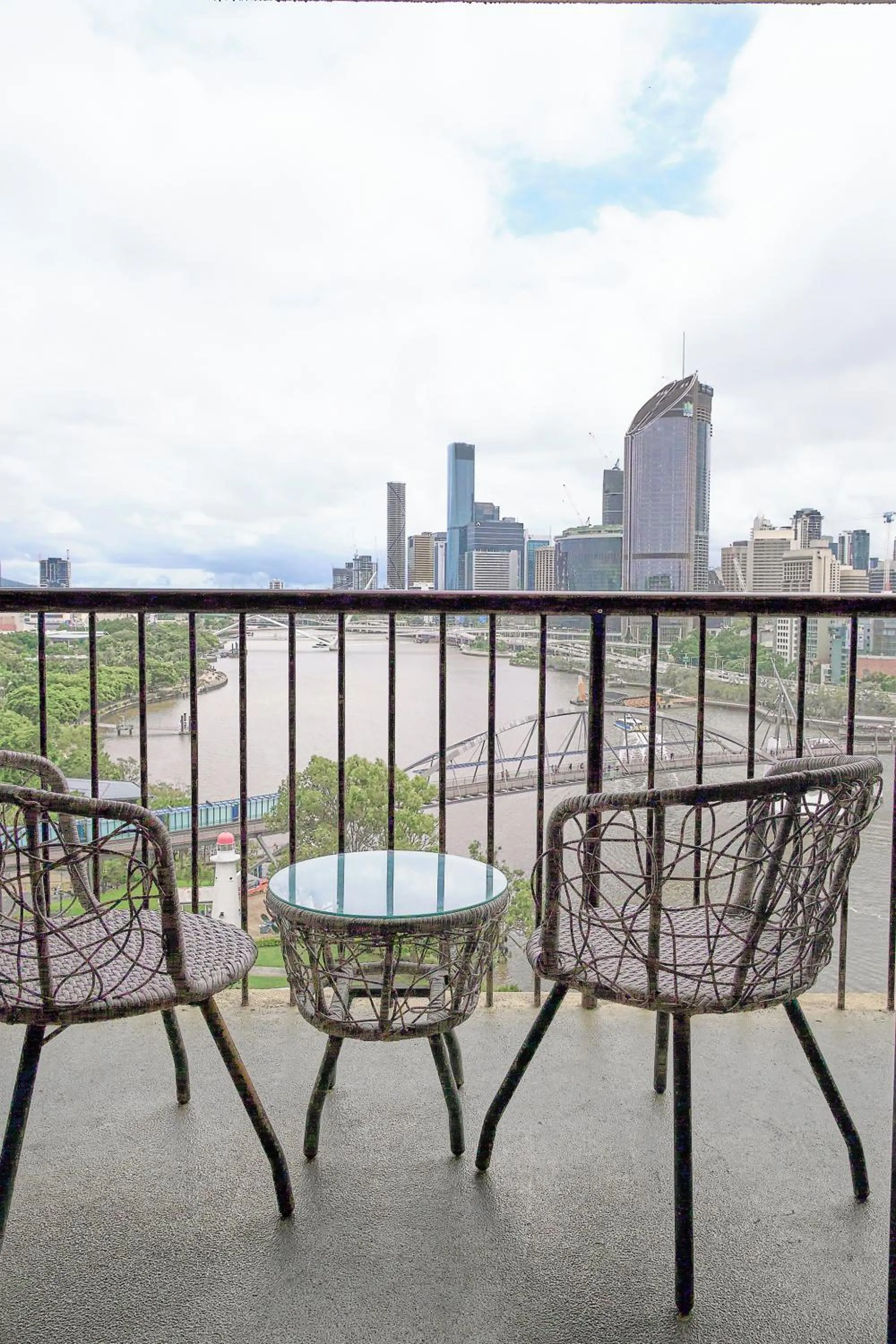 View (from property/room) in River Plaza Apartments Brisbane Southbank