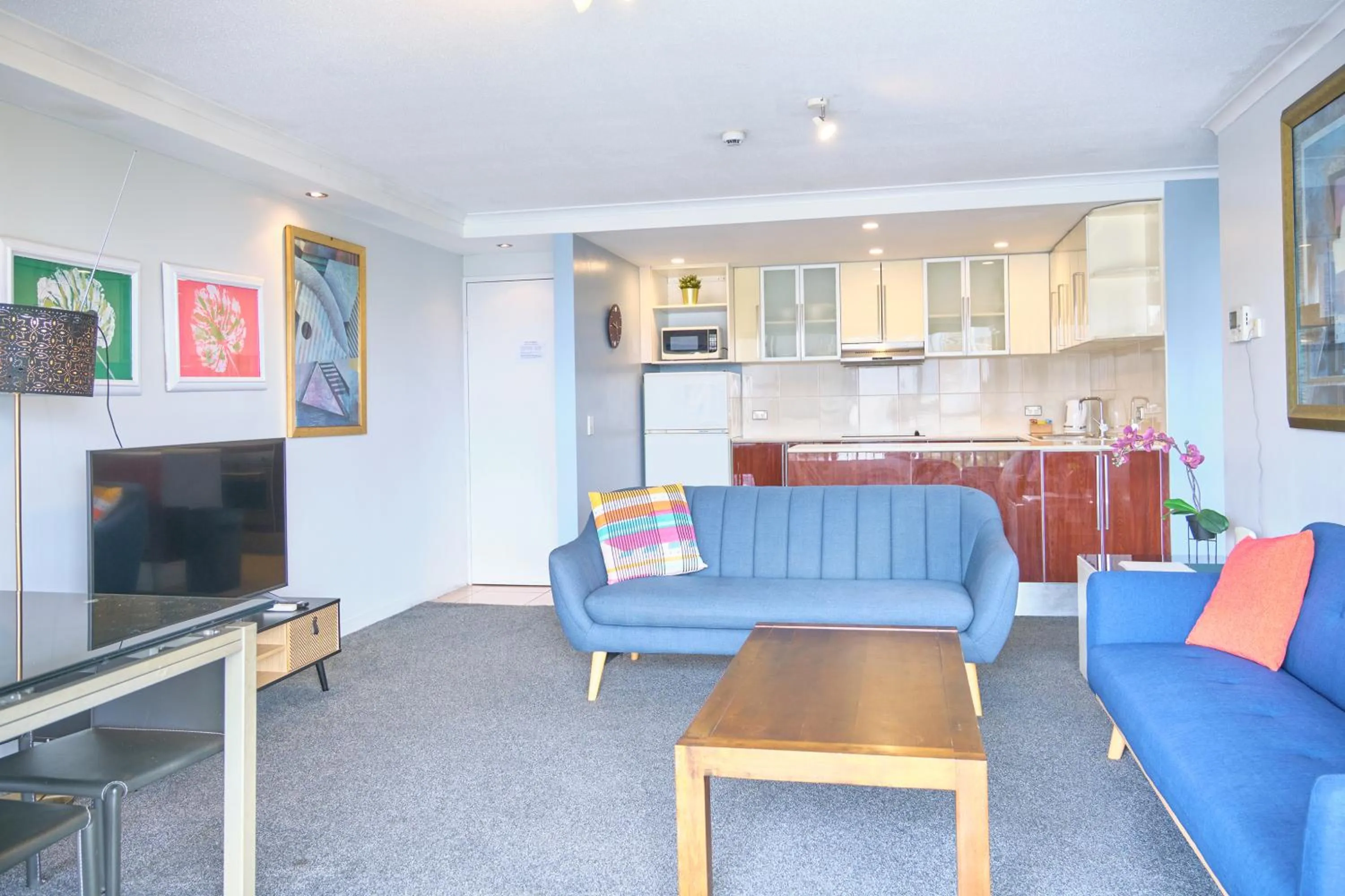 TV and multimedia in River Plaza Apartments Brisbane Southbank