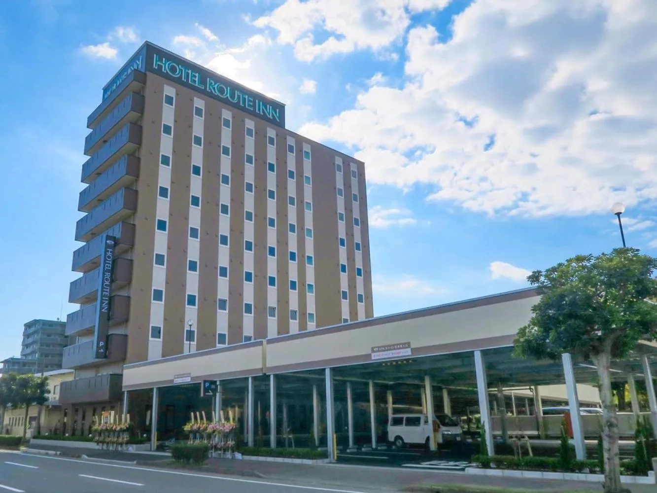 Property building in Hotel Route-Inn Fuji Chuo Koen Higashi