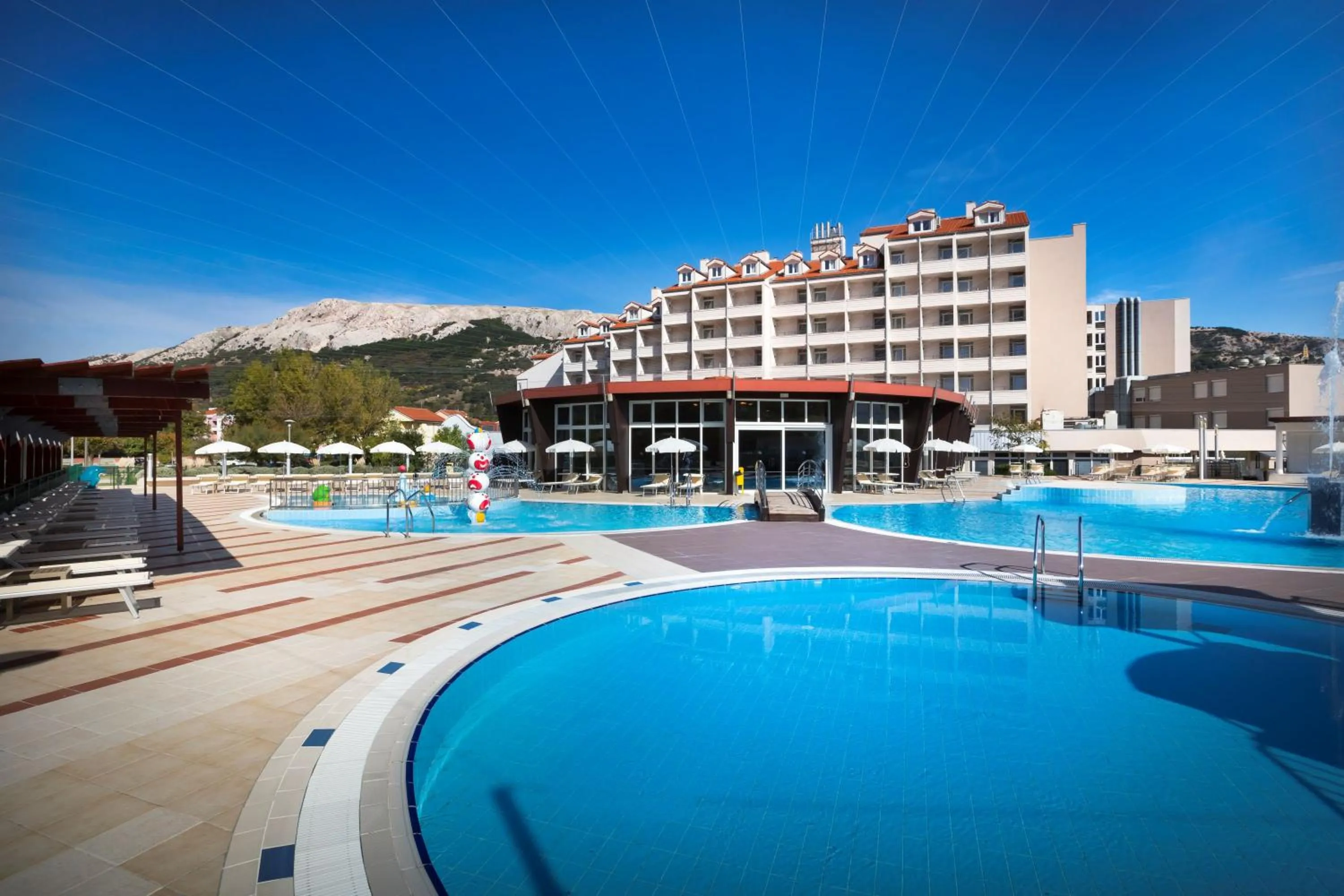 Property building in Sunny Baška Hotel by Valamar