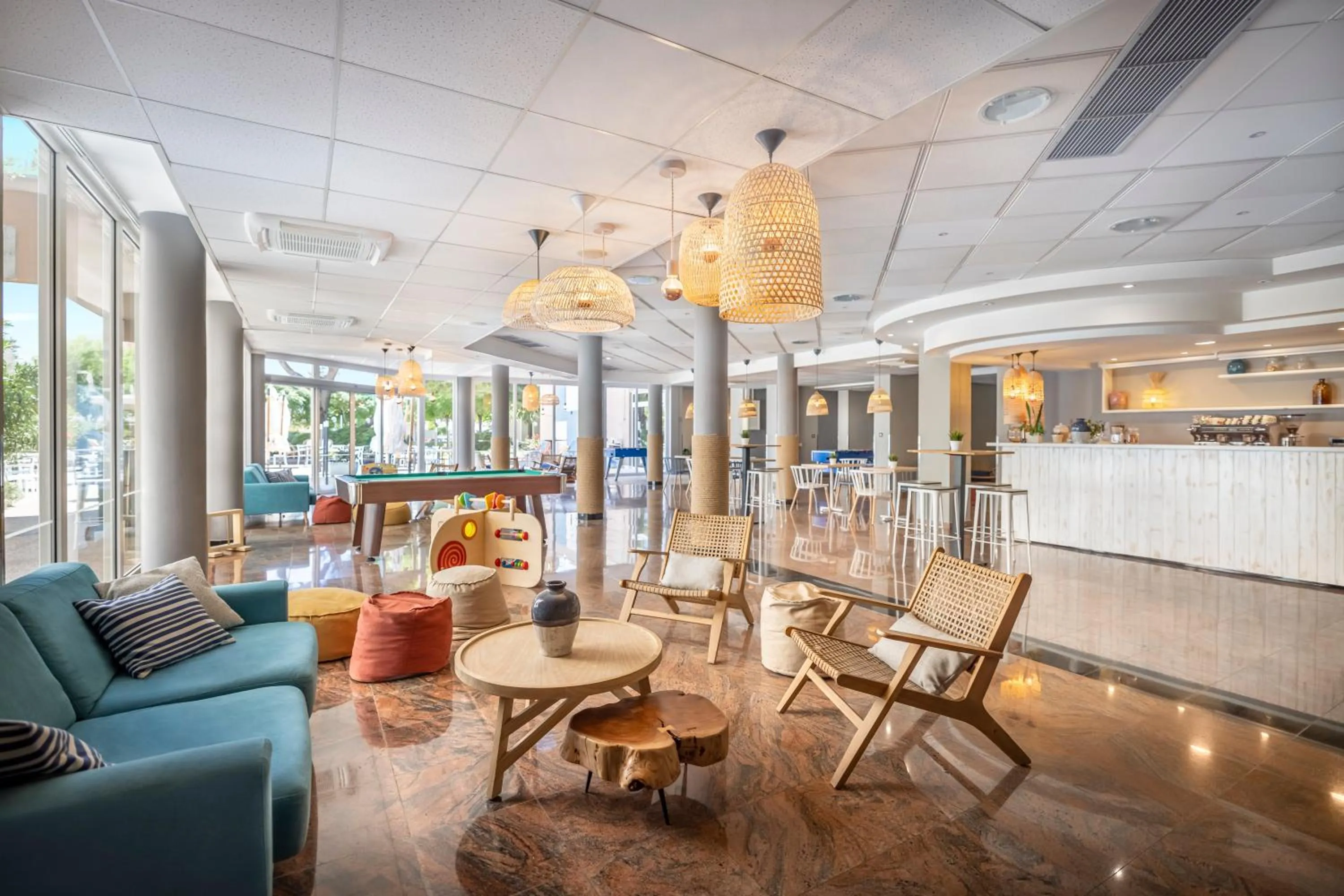 Lobby or reception in Sunny Baška Hotel by Valamar