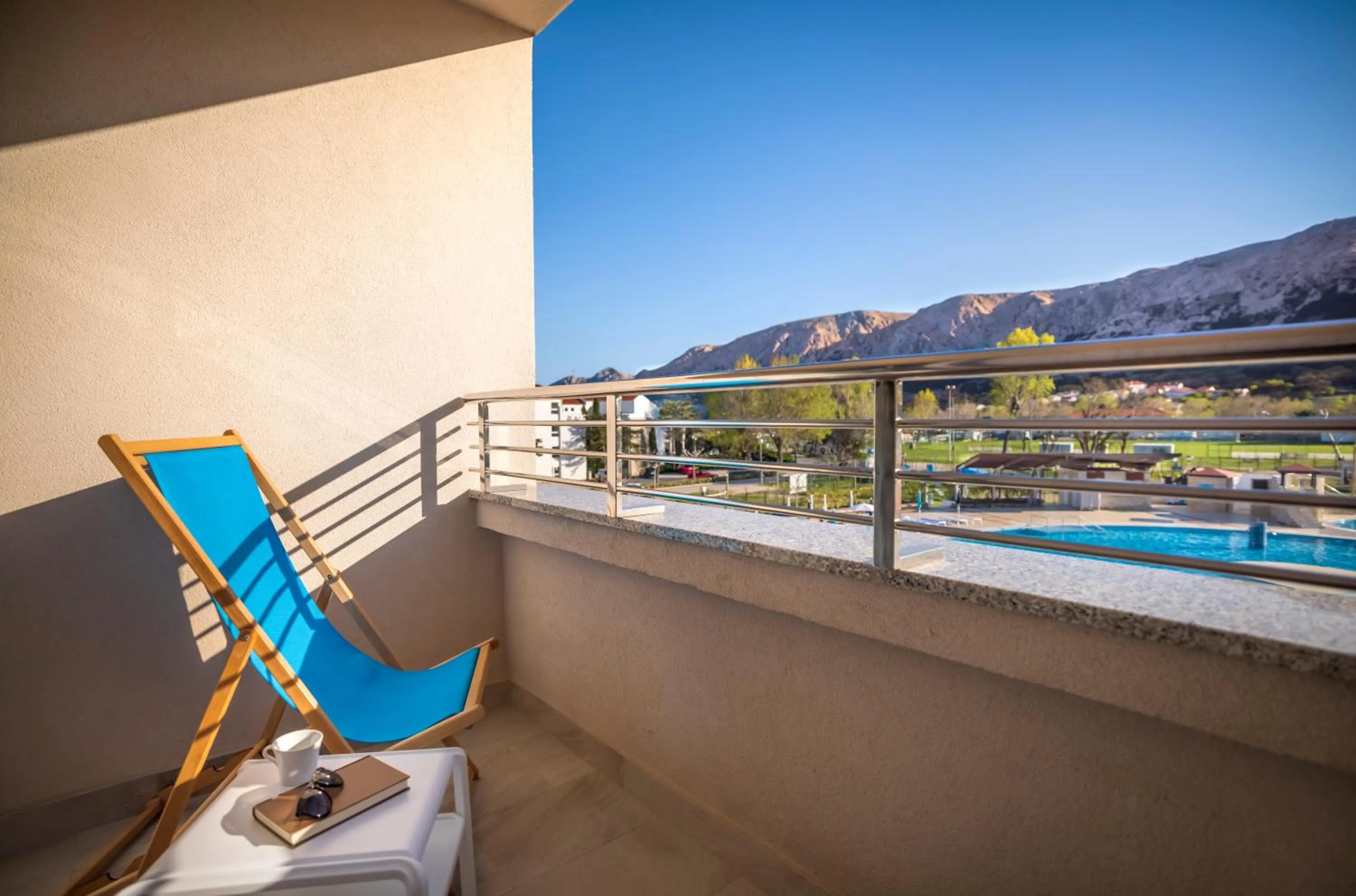 Balcony/Terrace in Sunny Baška Hotel by Valamar