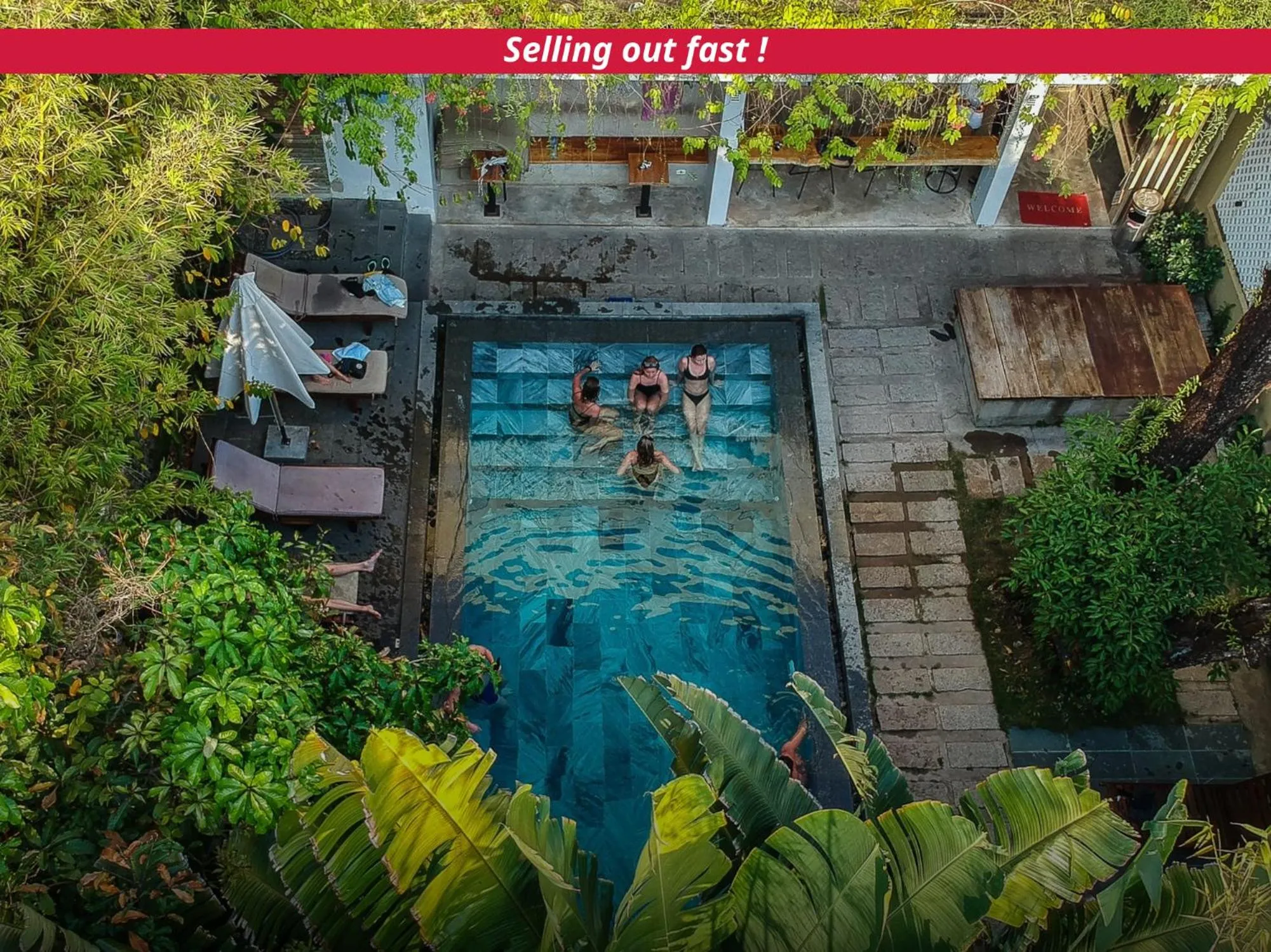 Swimming pool in 9Station Hostel & Bar Phu Quoc