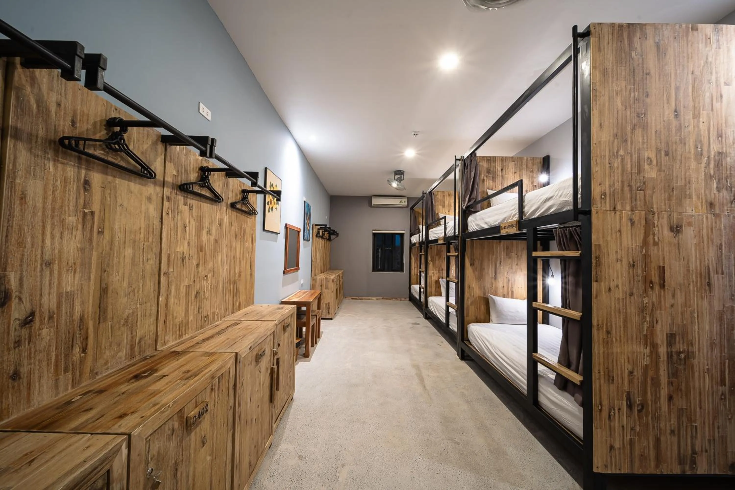 bunk bed in 9Station Hostel & Bar Phu Quoc