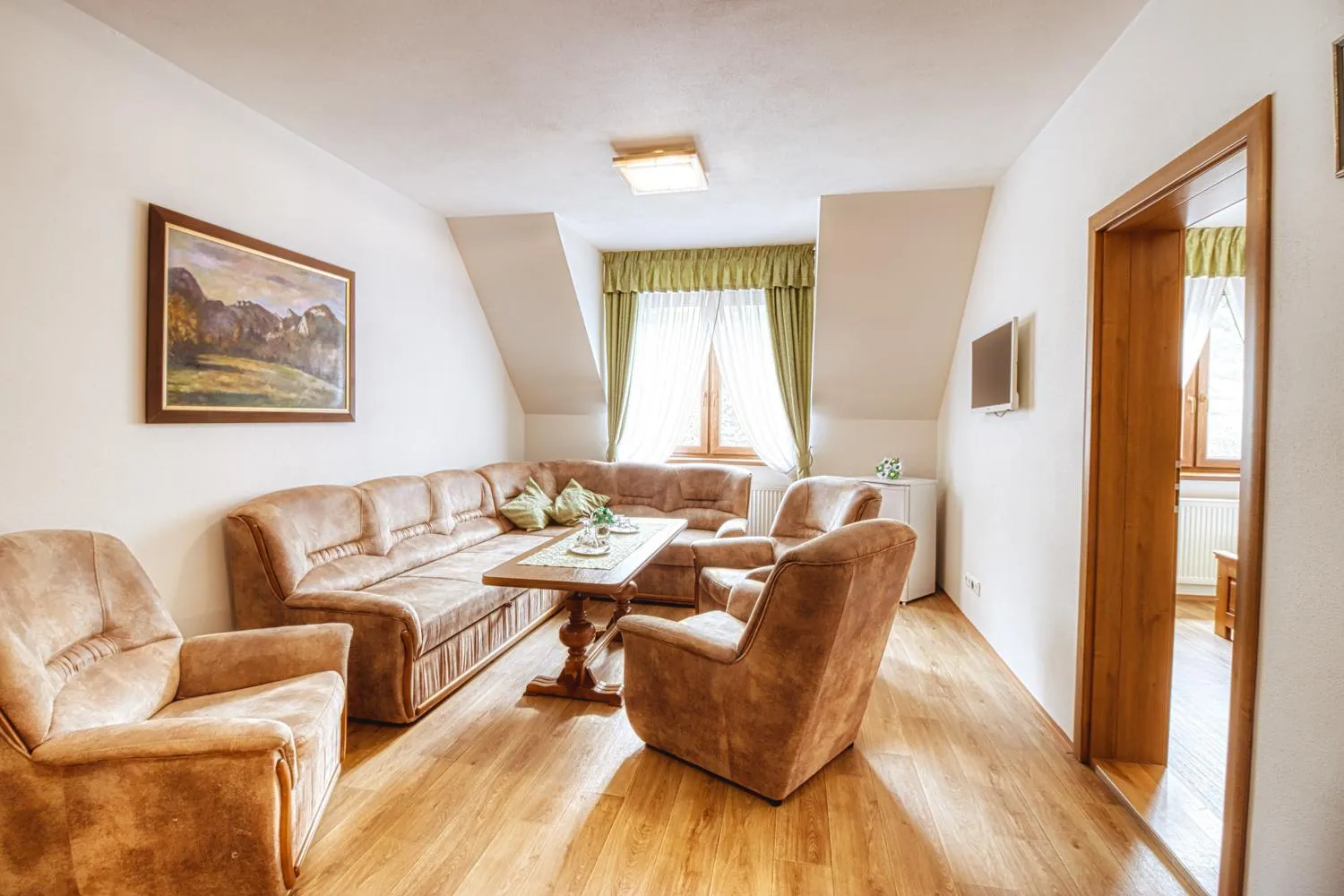 Bedroom in Chata Pieniny