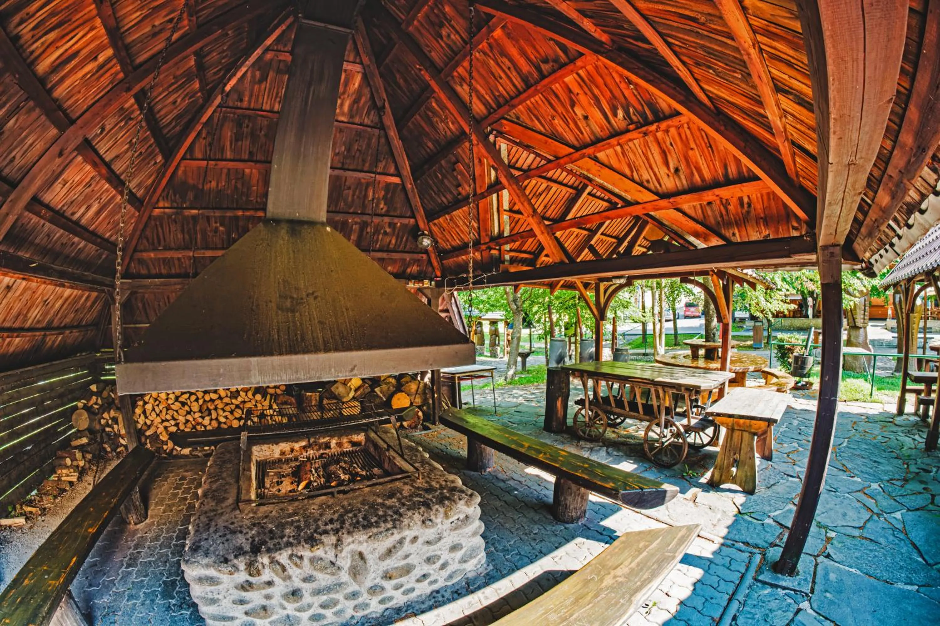 Area and facilities in Chata Pieniny