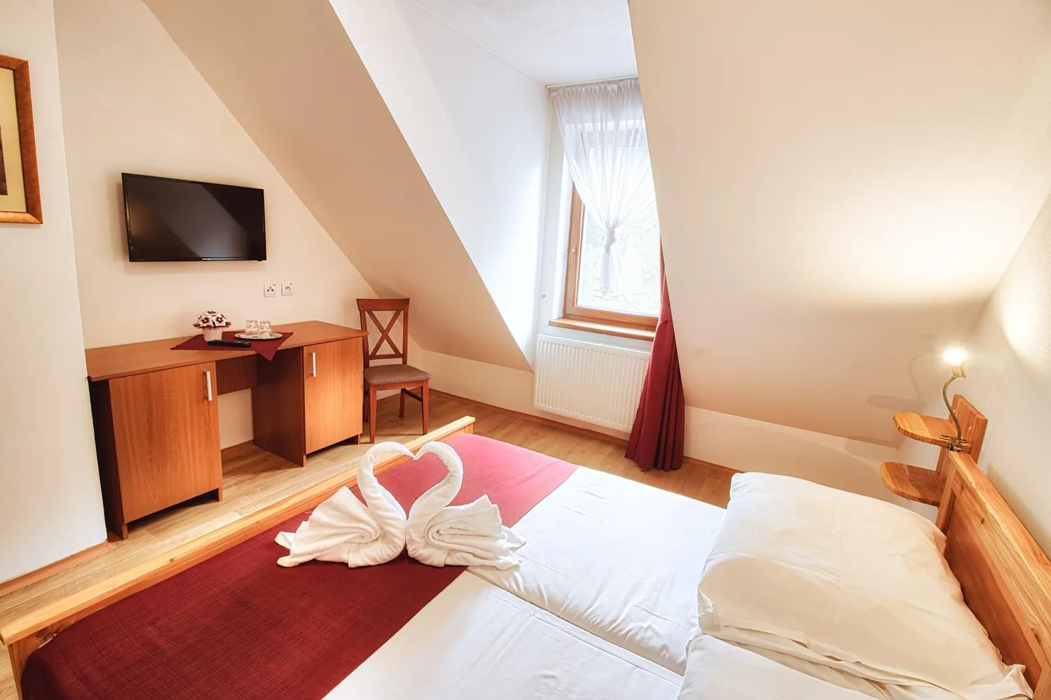 Bedroom in Chata Pieniny