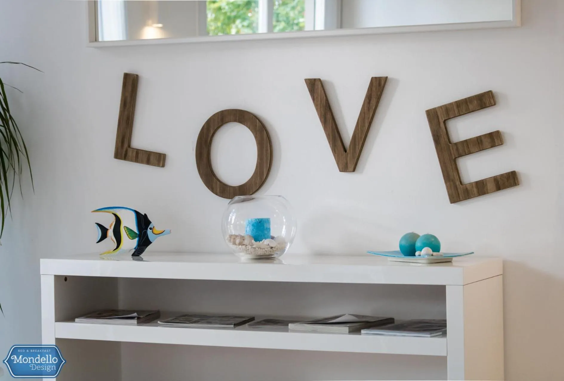 Lobby or reception in B&B Mondello Design