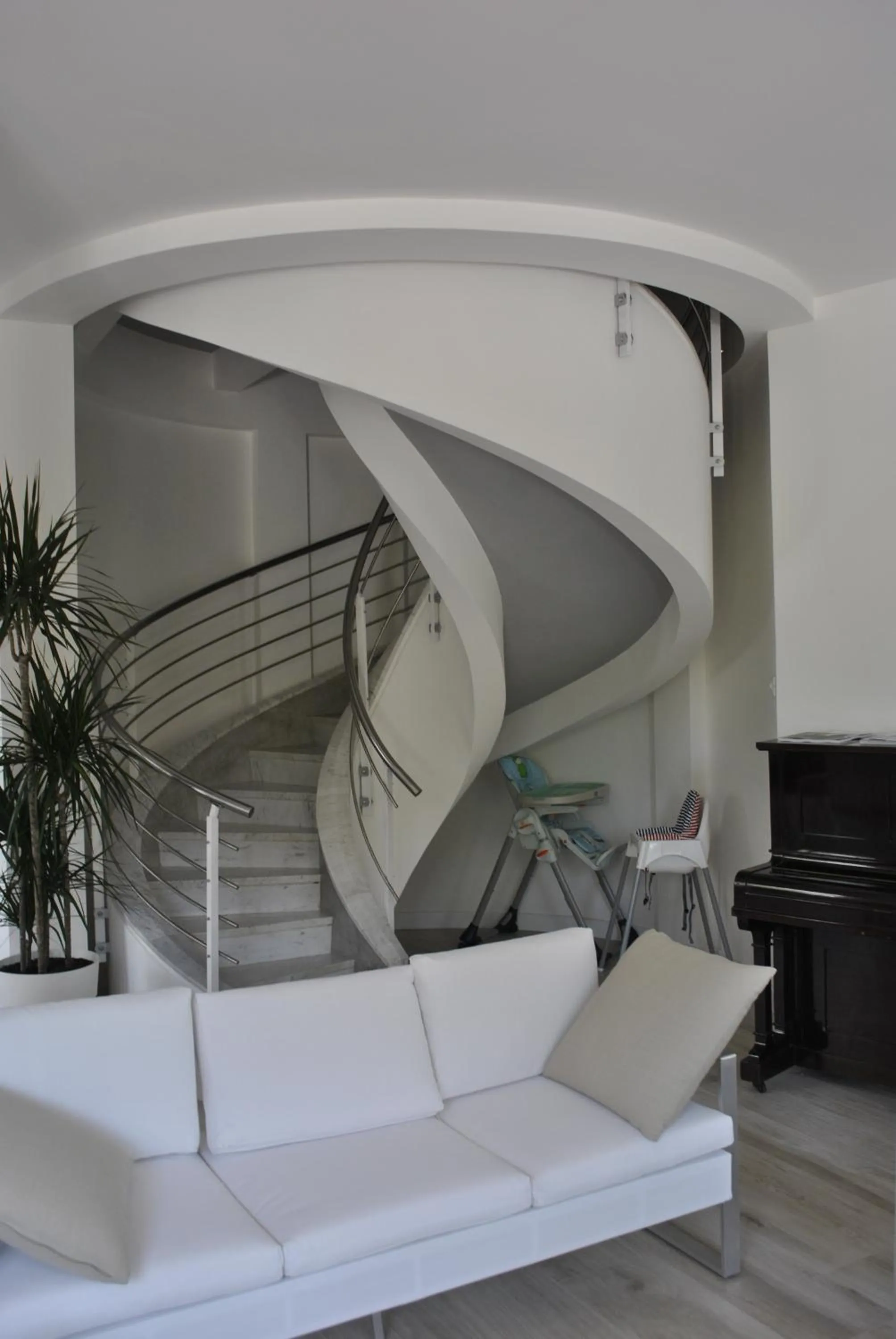 Lobby or reception, Bed in B&B Mondello Design