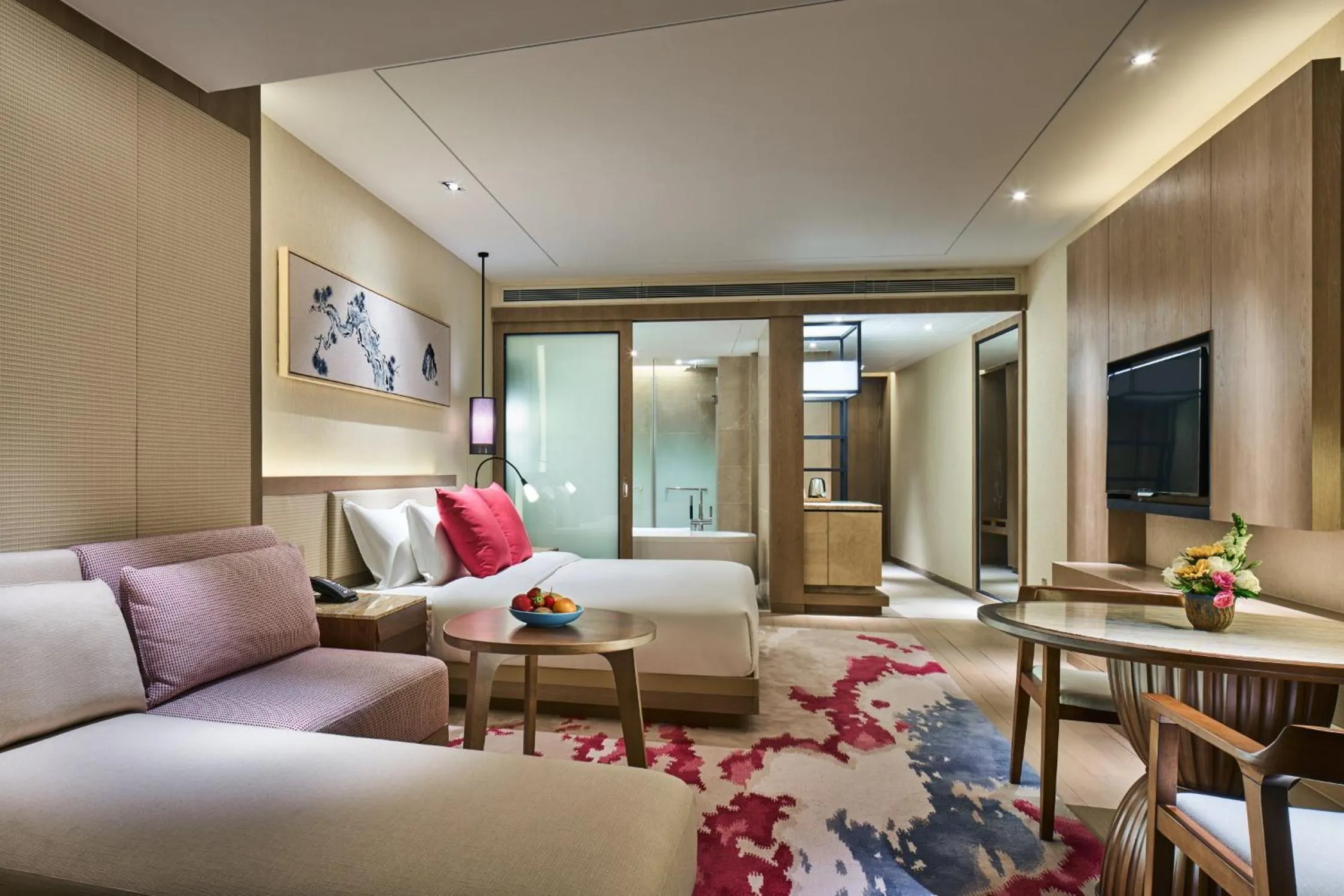 Photo of the whole room in Crowne Plaza Ningbo Xiangshan Sea View by IHG
