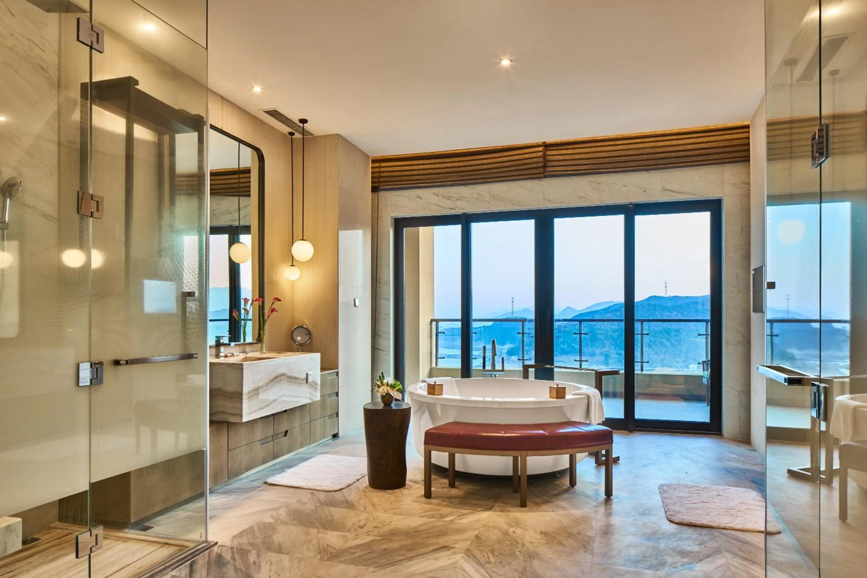 Photo of the whole room in Crowne Plaza Ningbo Xiangshan Sea View by IHG