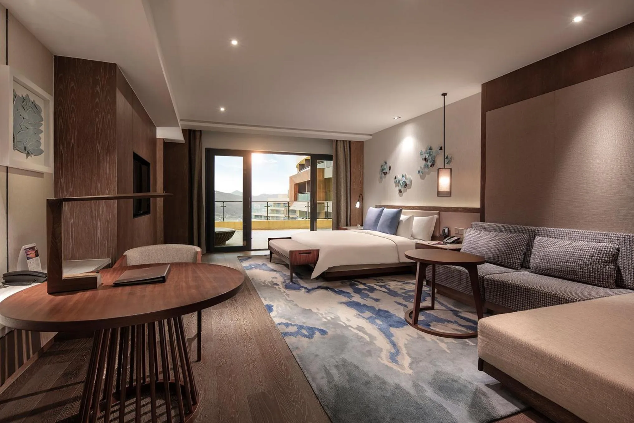 Photo of the whole room in Crowne Plaza Ningbo Xiangshan Sea View by IHG