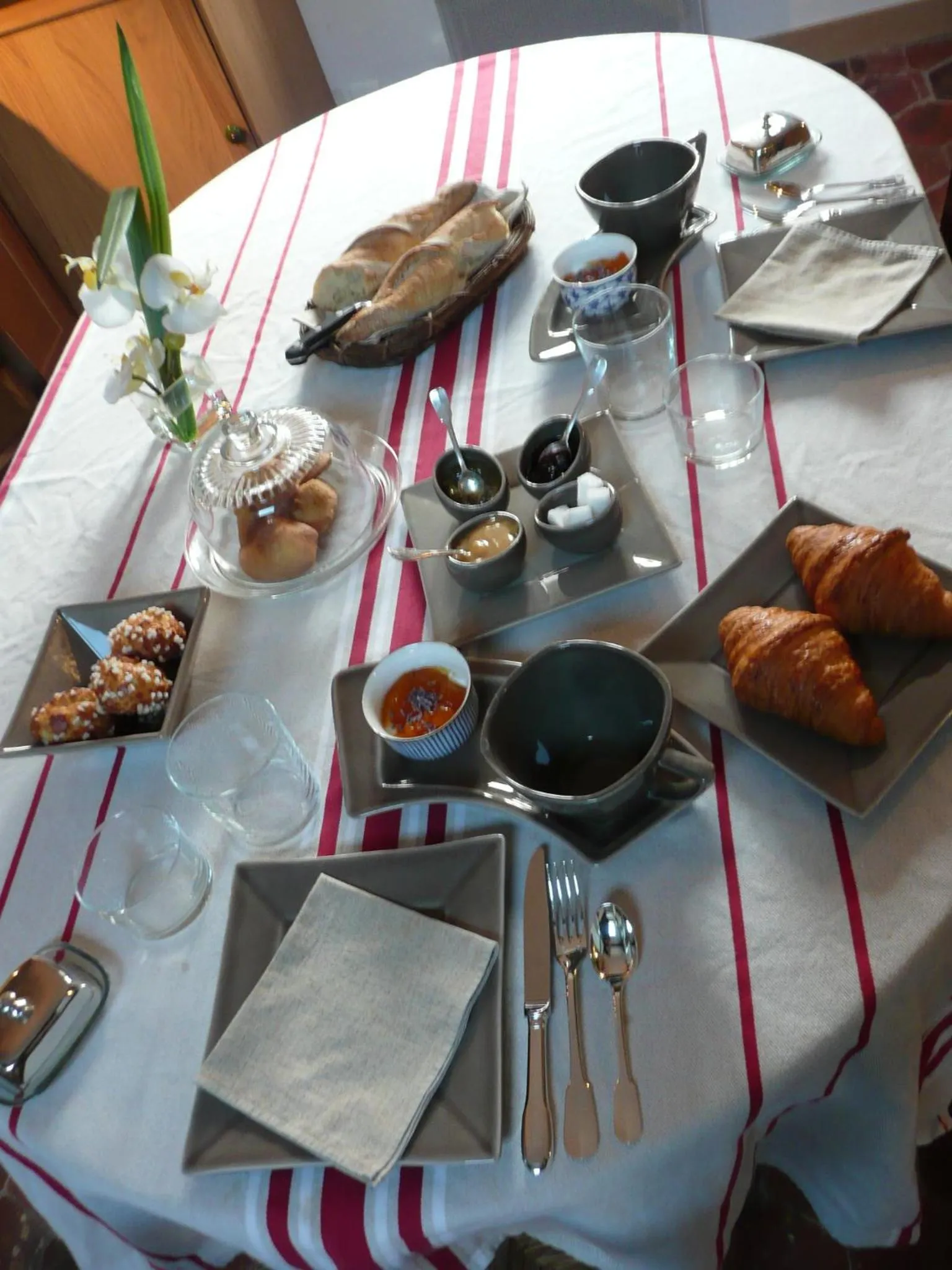 Breakfast in Les Toits de Paris