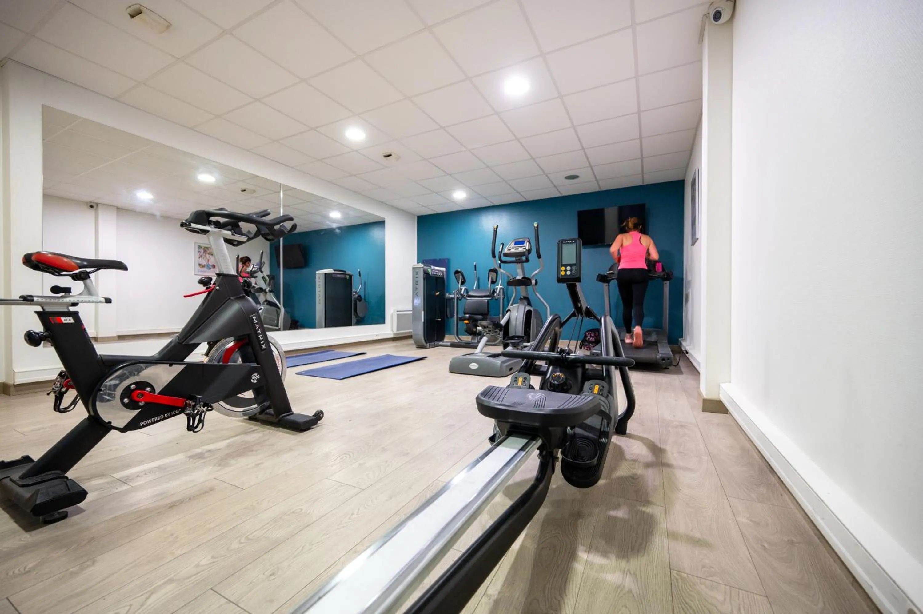 Fitness centre/facilities in Nemea Appart Hotel Quai Victor Tours Centre