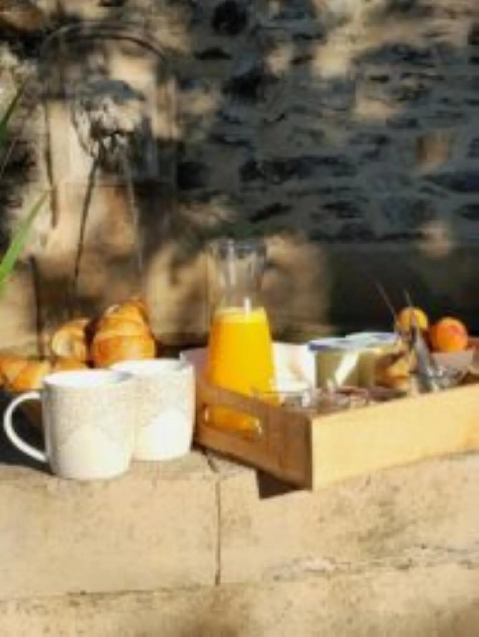 Breakfast in Chateau De Riverie chambres et table d'hôtes