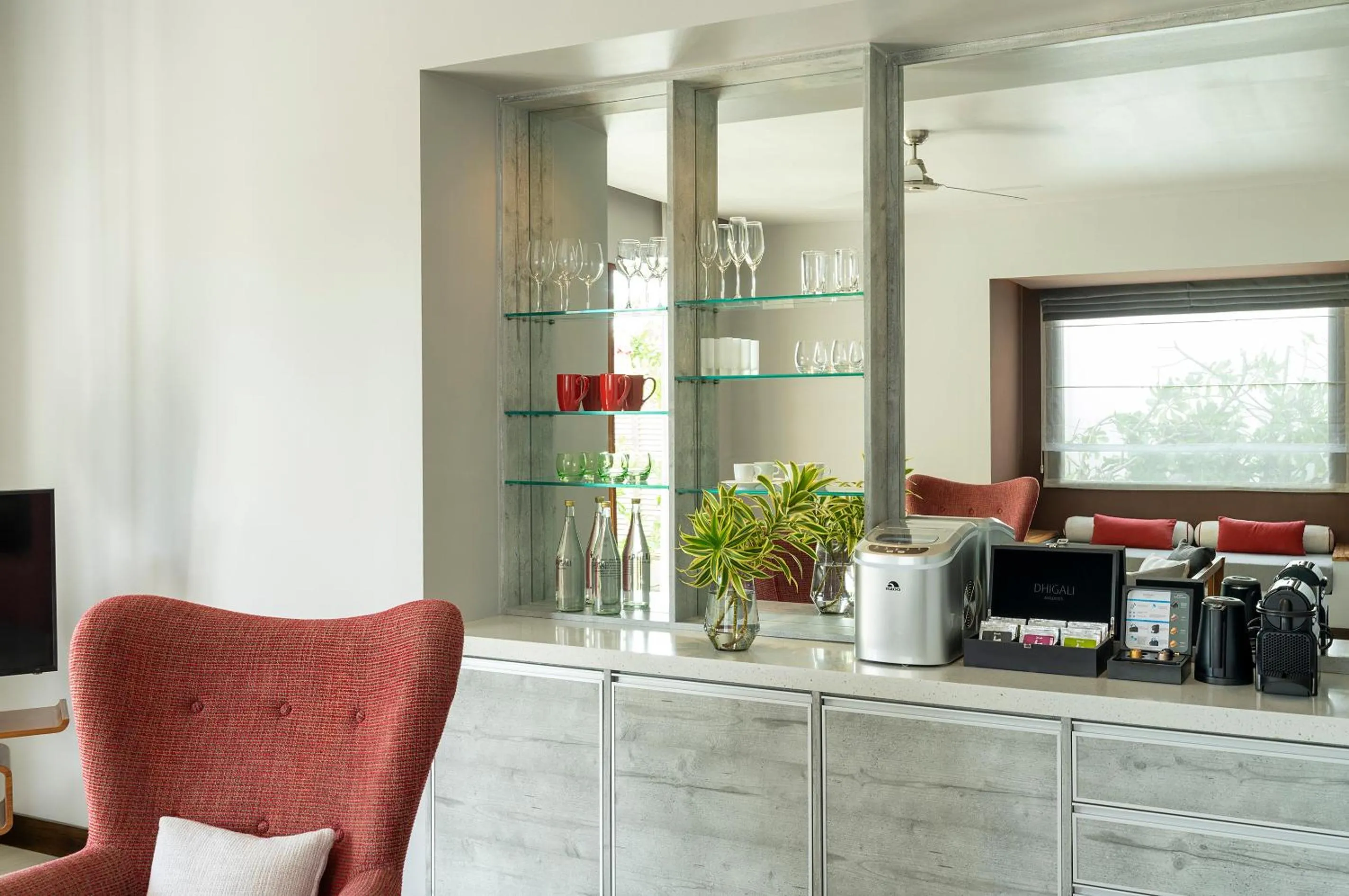 minibar in Niva Dhigali Maldives - A Premium All-Inclusive Resort