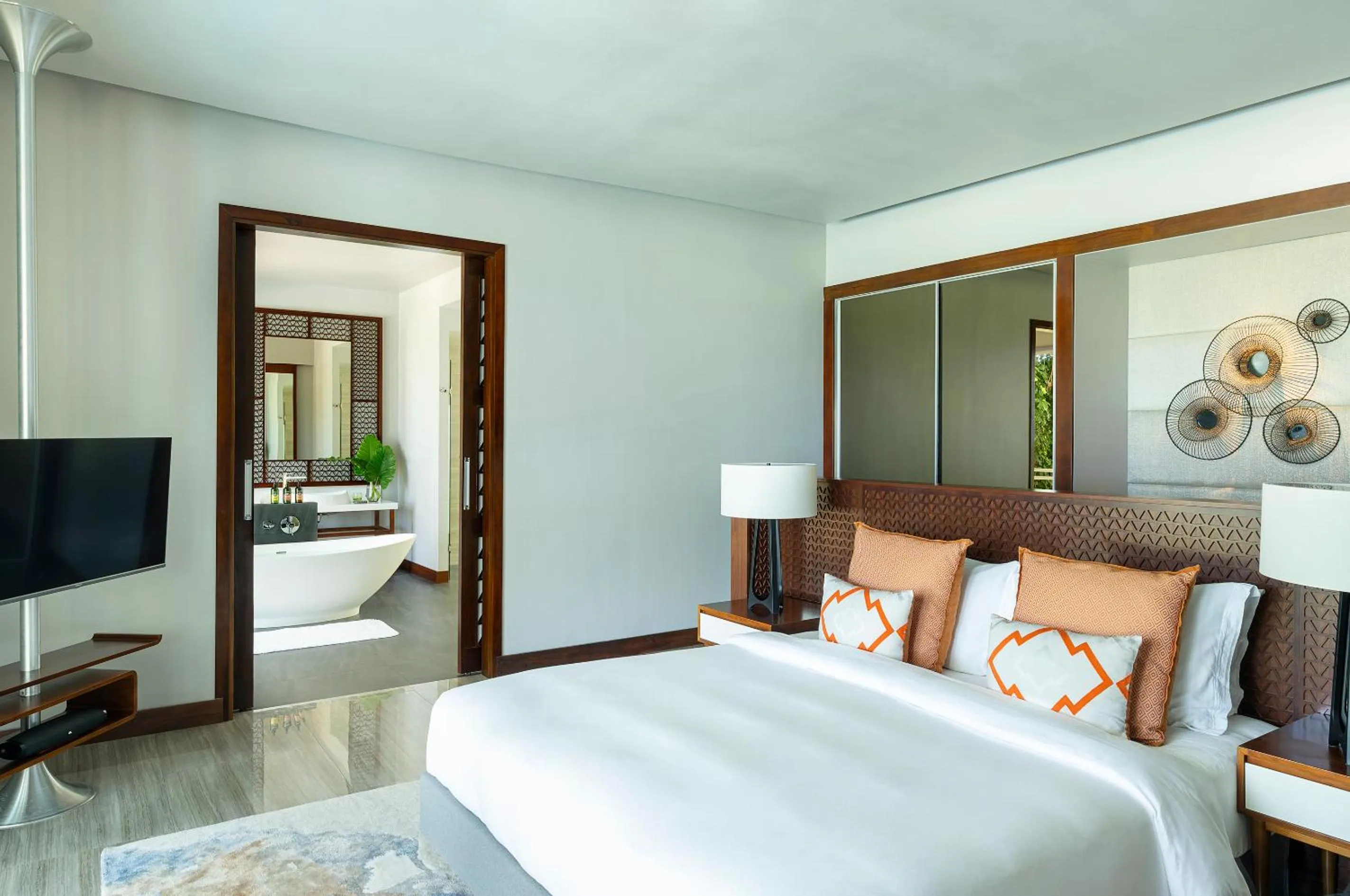 Bed in Niva Dhigali Maldives - A Premium All-Inclusive Resort