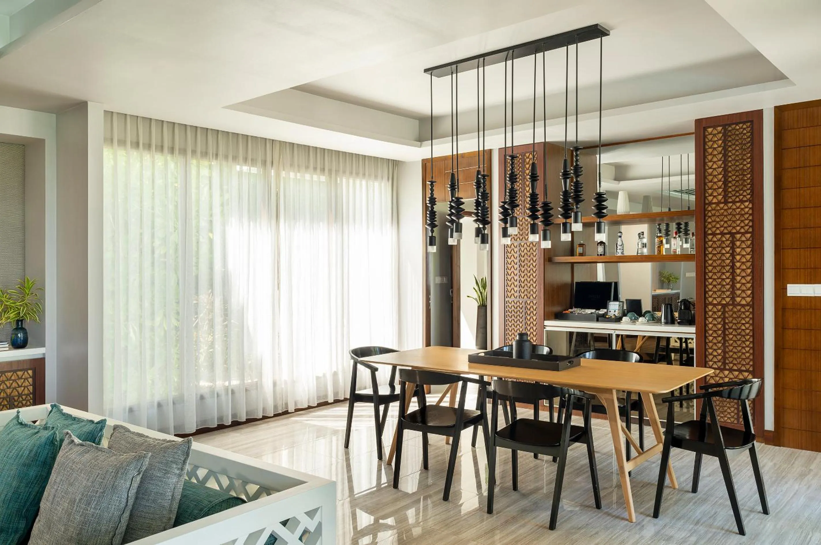 Dining area in Niva Dhigali Maldives - A Premium All-Inclusive Resort