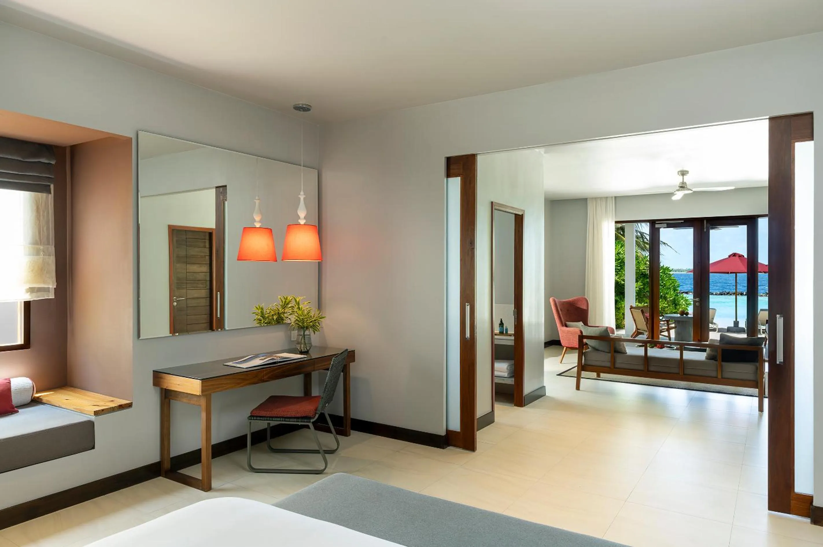 Bed in Niva Dhigali Maldives - A Premium All-Inclusive Resort