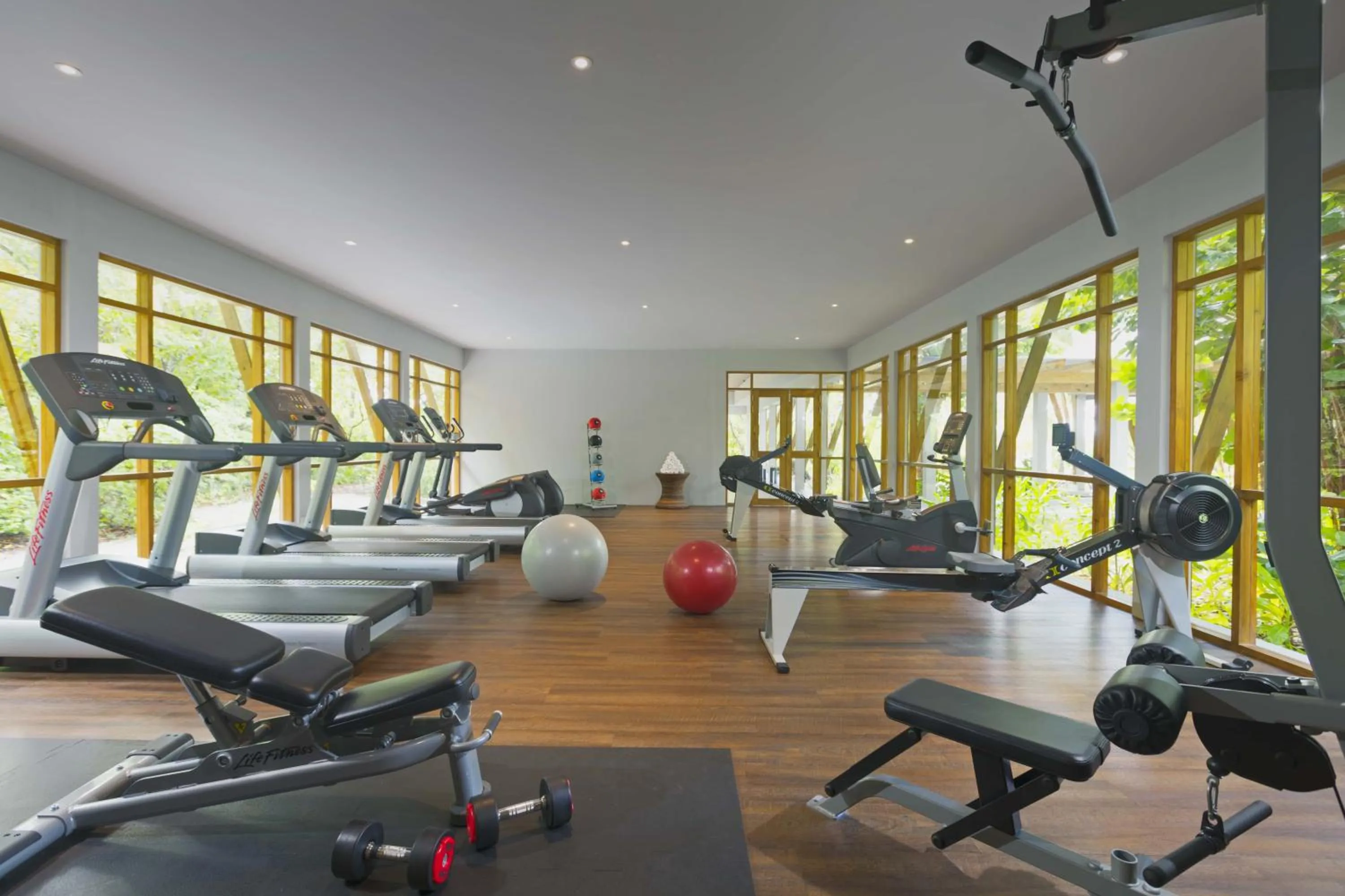 Fitness centre/facilities in Niva Dhigali Maldives - A Premium All-Inclusive Resort