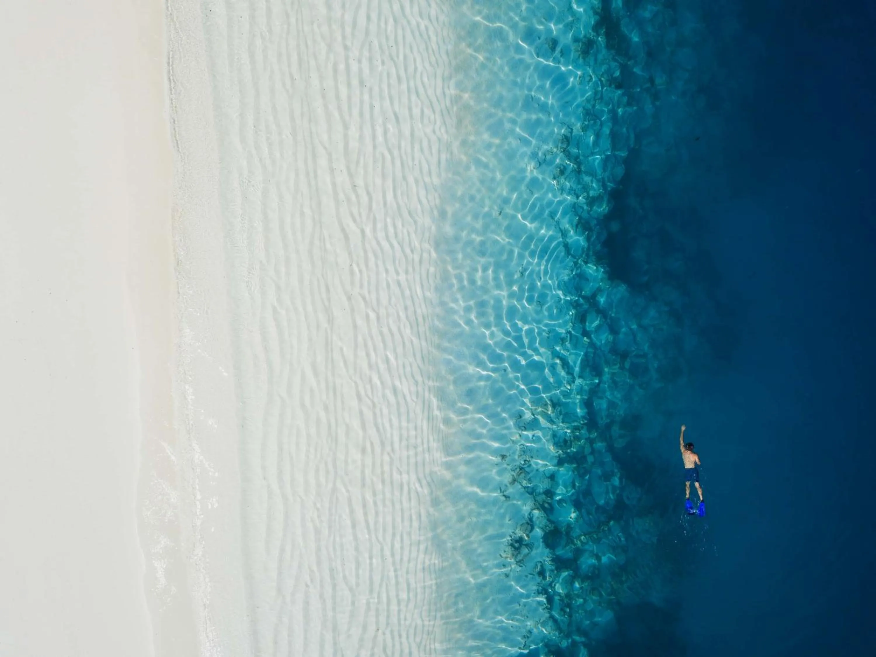 Bird's eye view in Niva Dhigali Maldives - A Premium All-Inclusive Resort