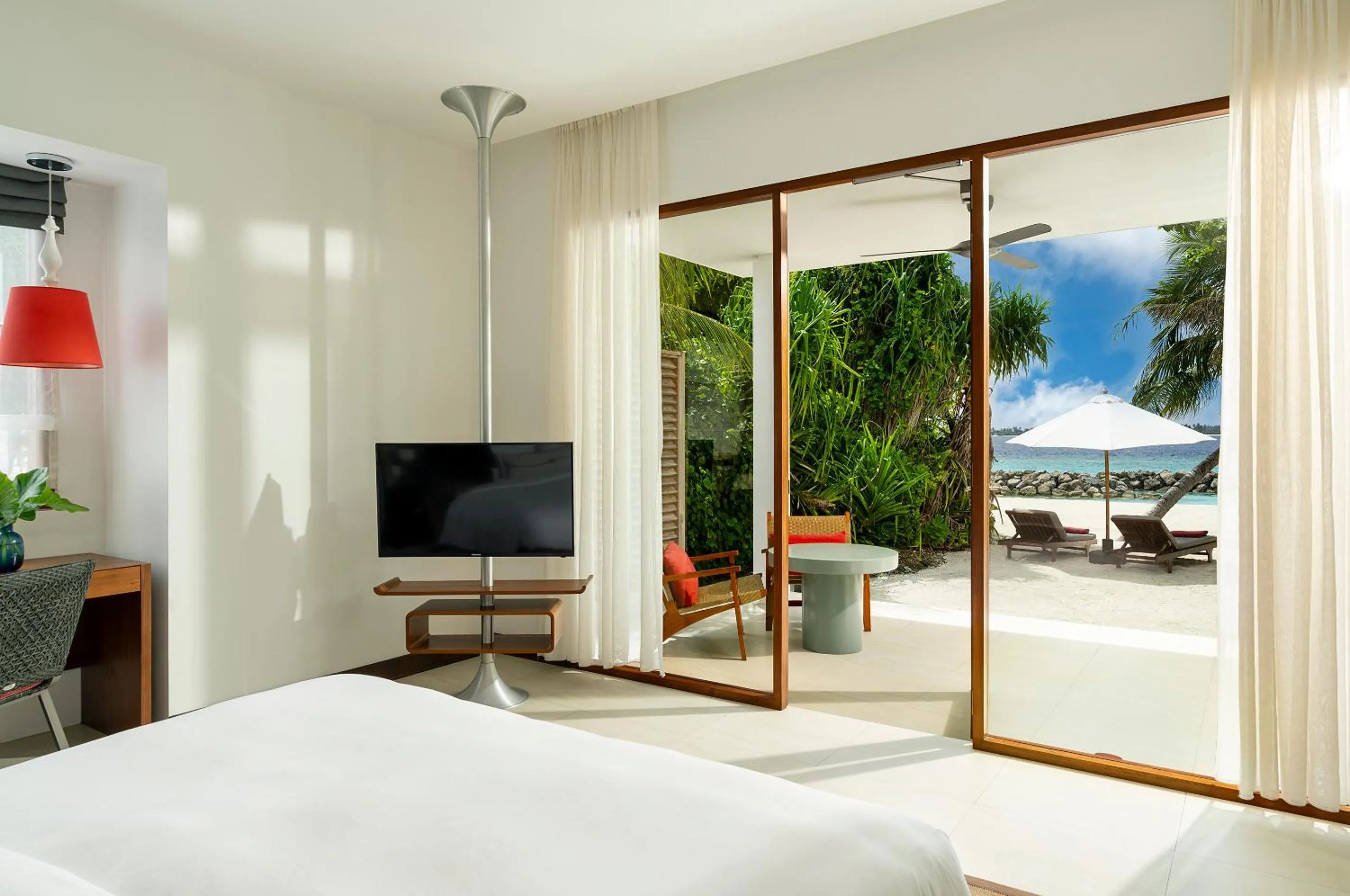 Bedroom, Bed in Niva Dhigali Maldives - A Premium All-Inclusive Resort