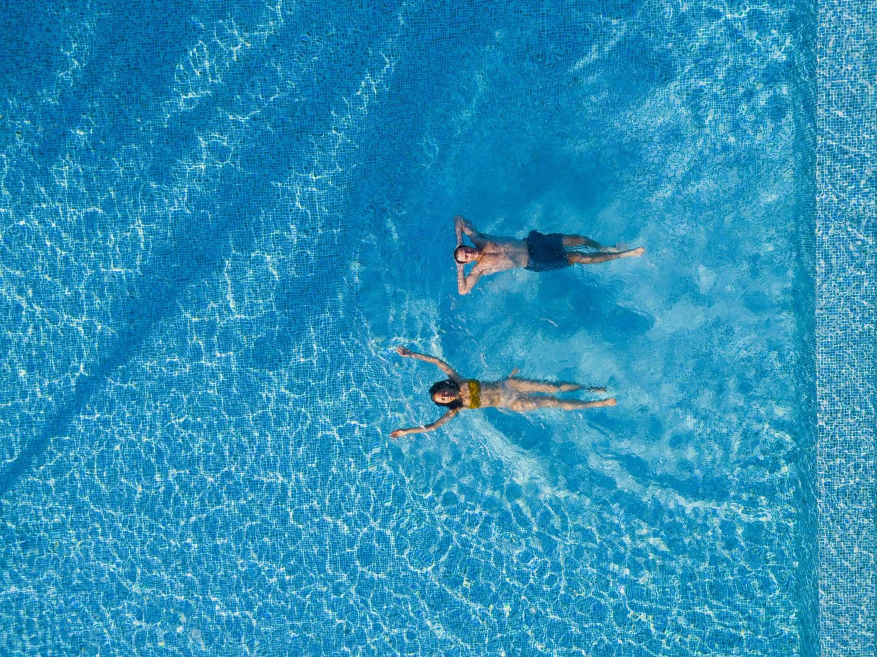 Pool view in Niva Dhigali Maldives - A Premium All-Inclusive Resort