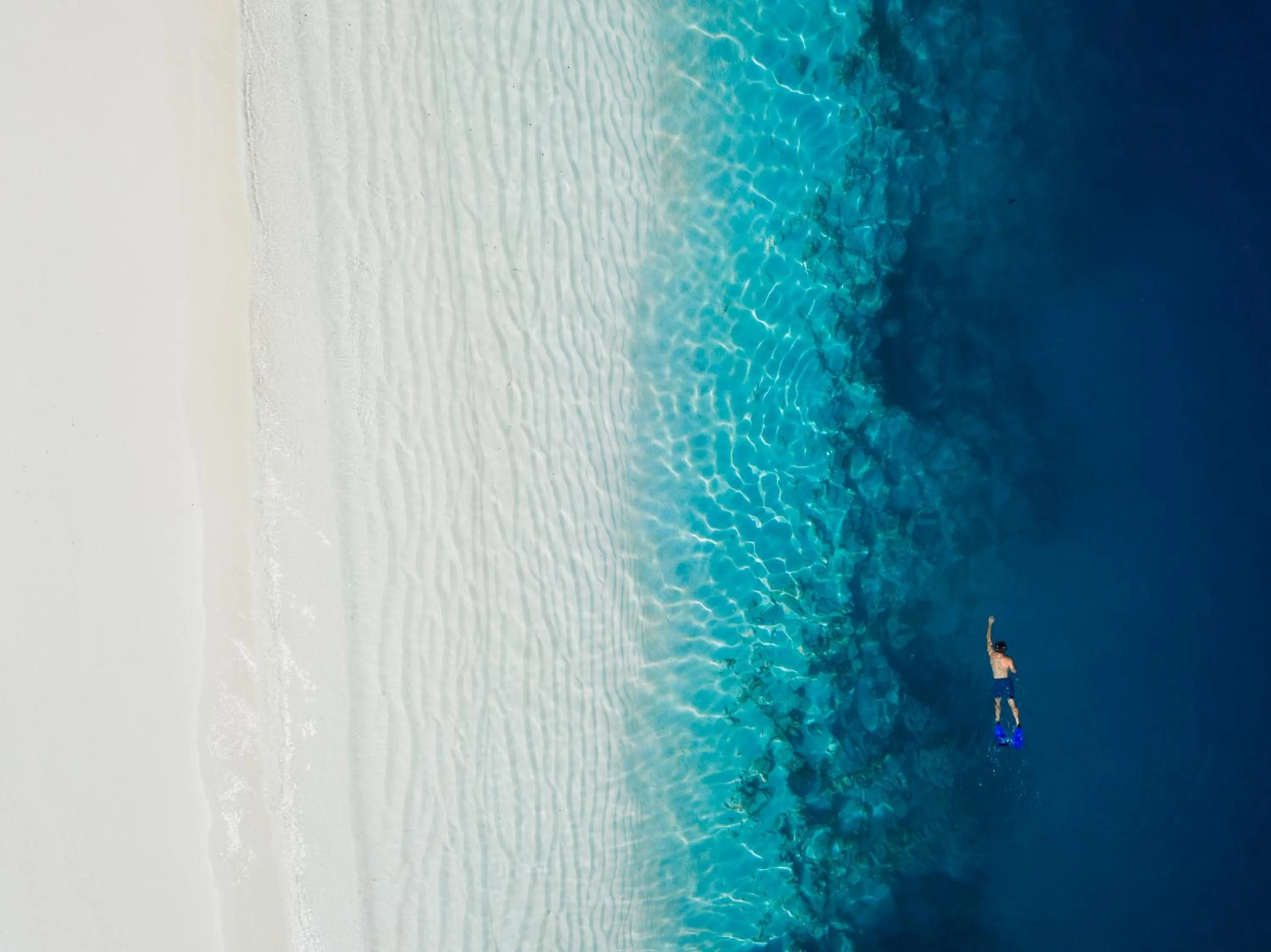 Bird's eye view in Niva Dhigali Maldives - A Premium All-Inclusive Resort