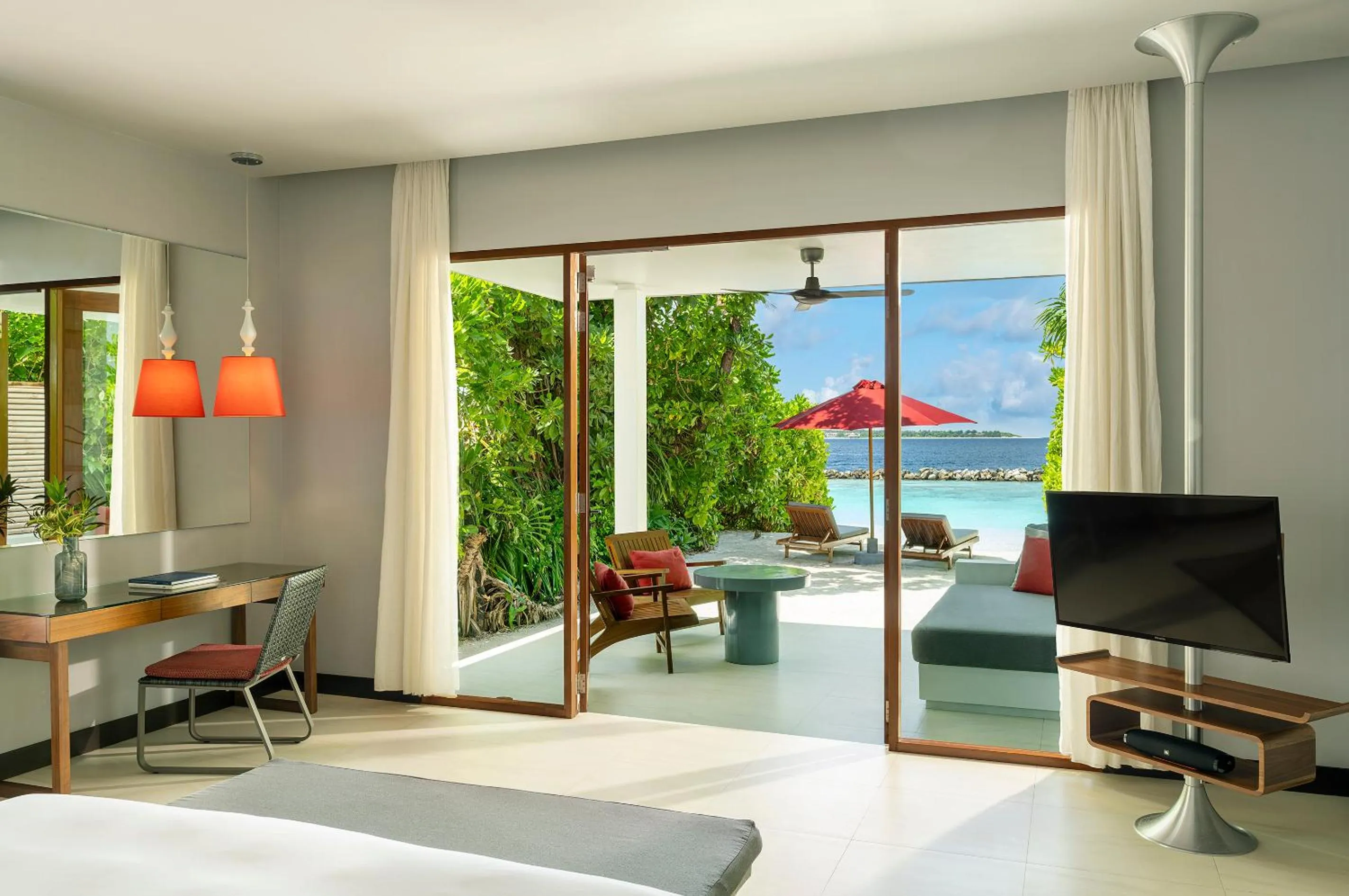 Bedroom, Bed in Niva Dhigali Maldives - A Premium All-Inclusive Resort