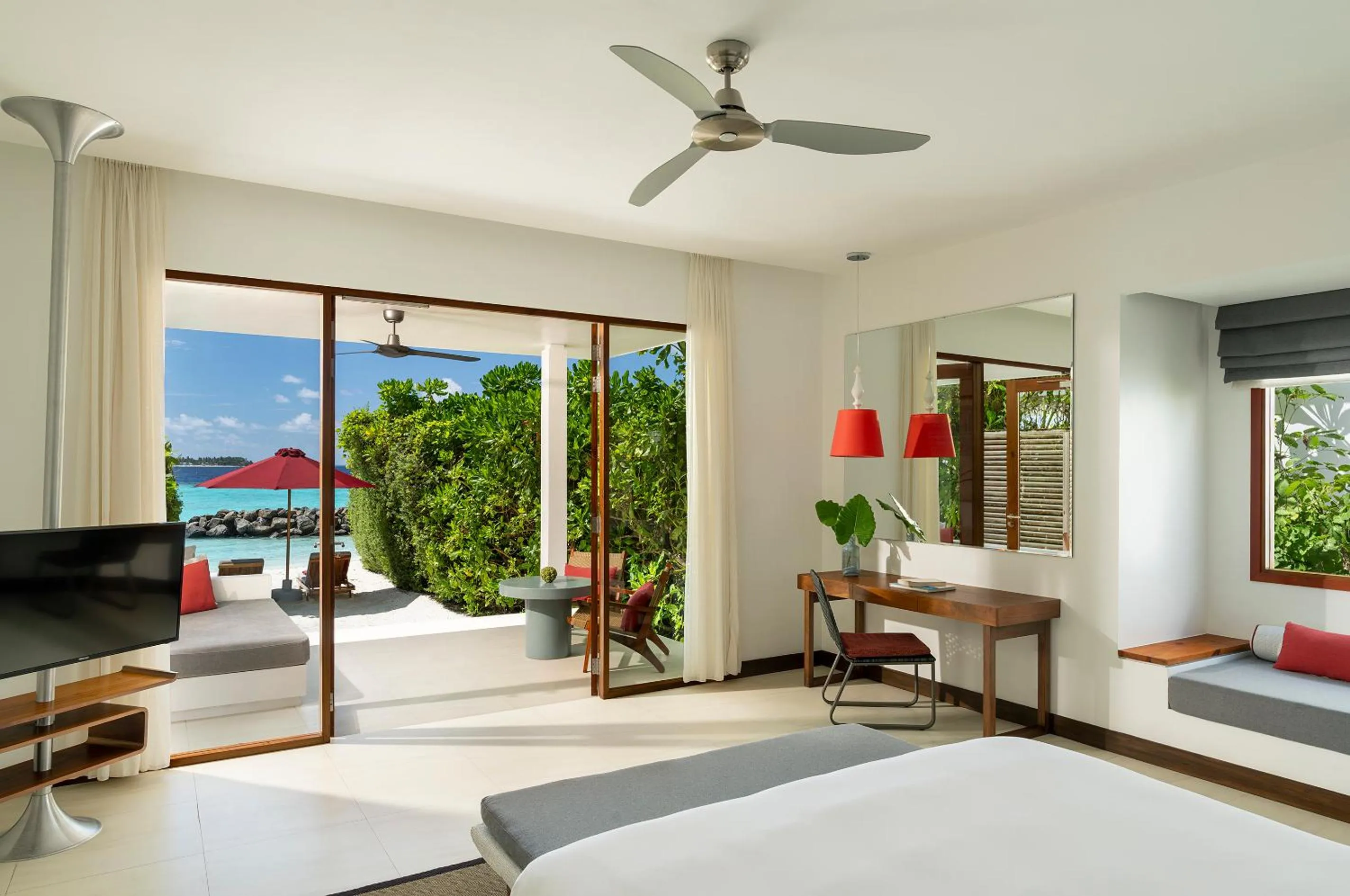 Bedroom, Bed in Niva Dhigali Maldives - A Premium All-Inclusive Resort