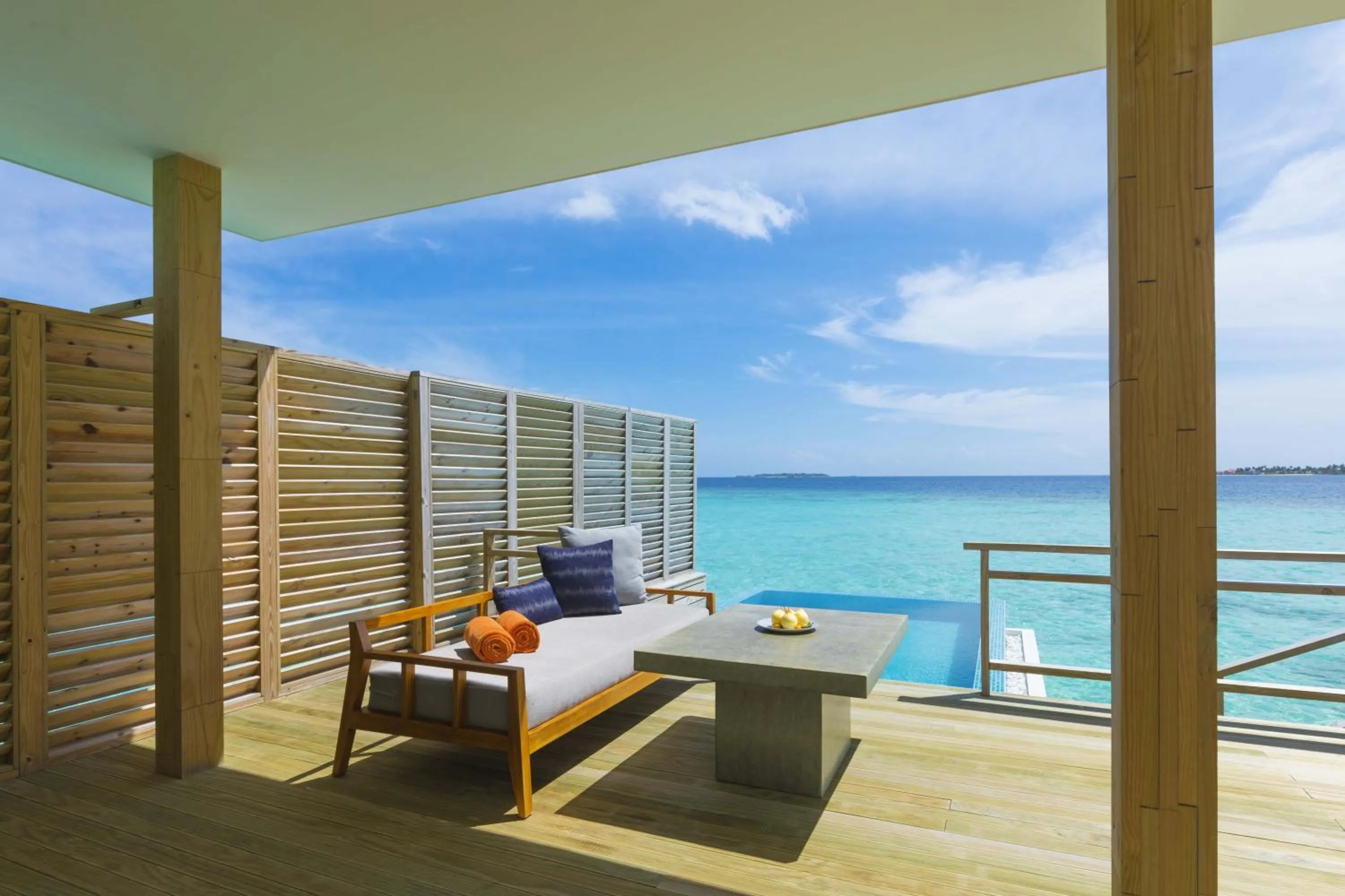 Balcony/Terrace in Niva Dhigali Maldives - A Premium All-Inclusive Resort