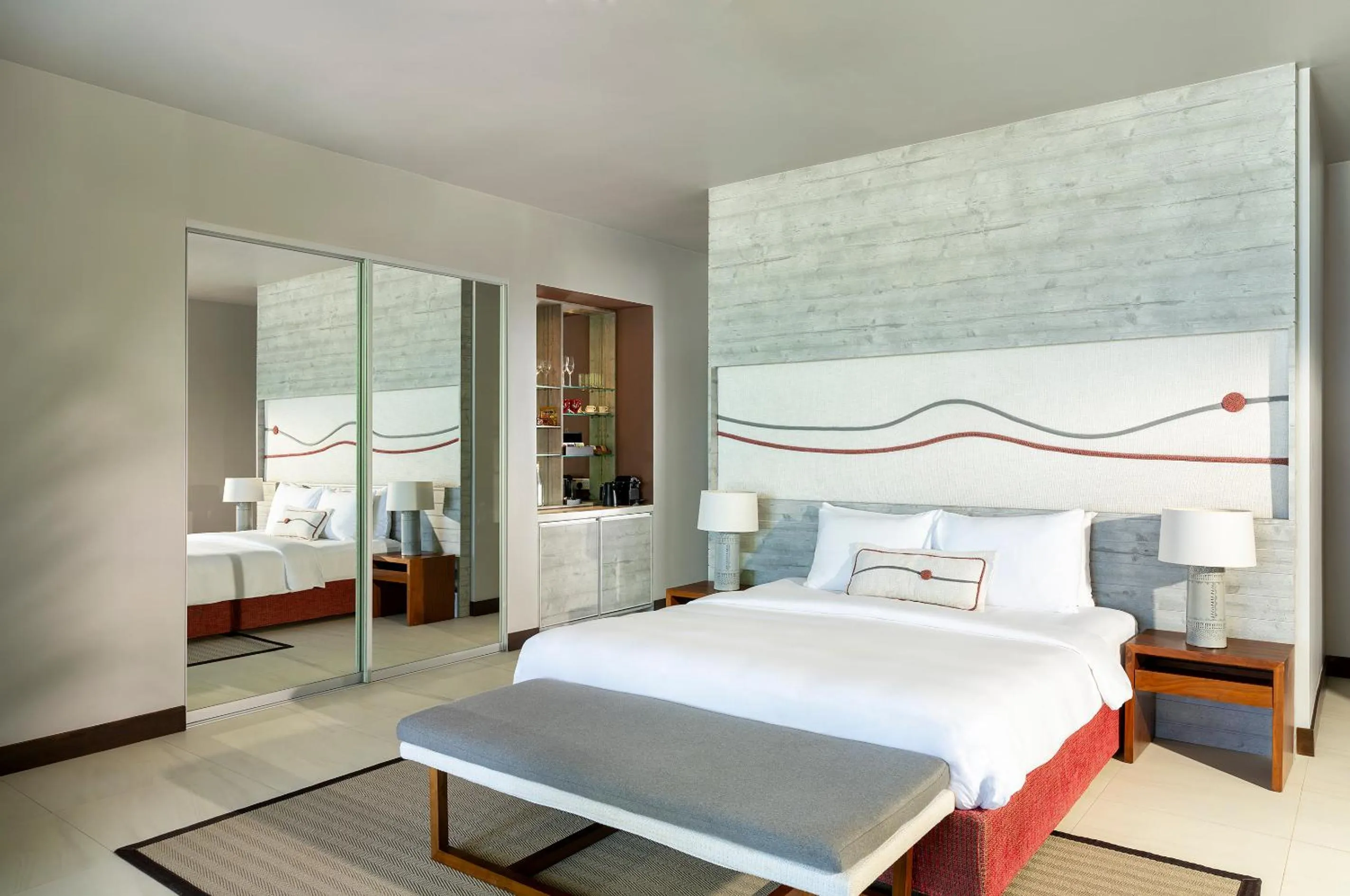 Bed in Niva Dhigali Maldives - A Premium All-Inclusive Resort