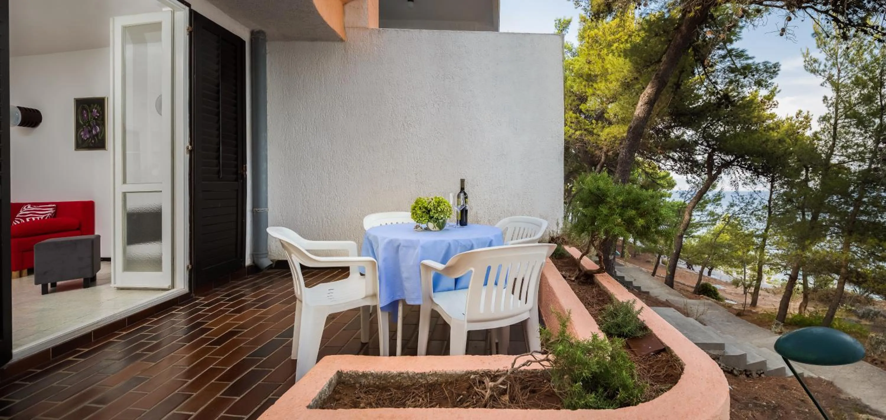 Balcony/Terrace in Fontana Resort