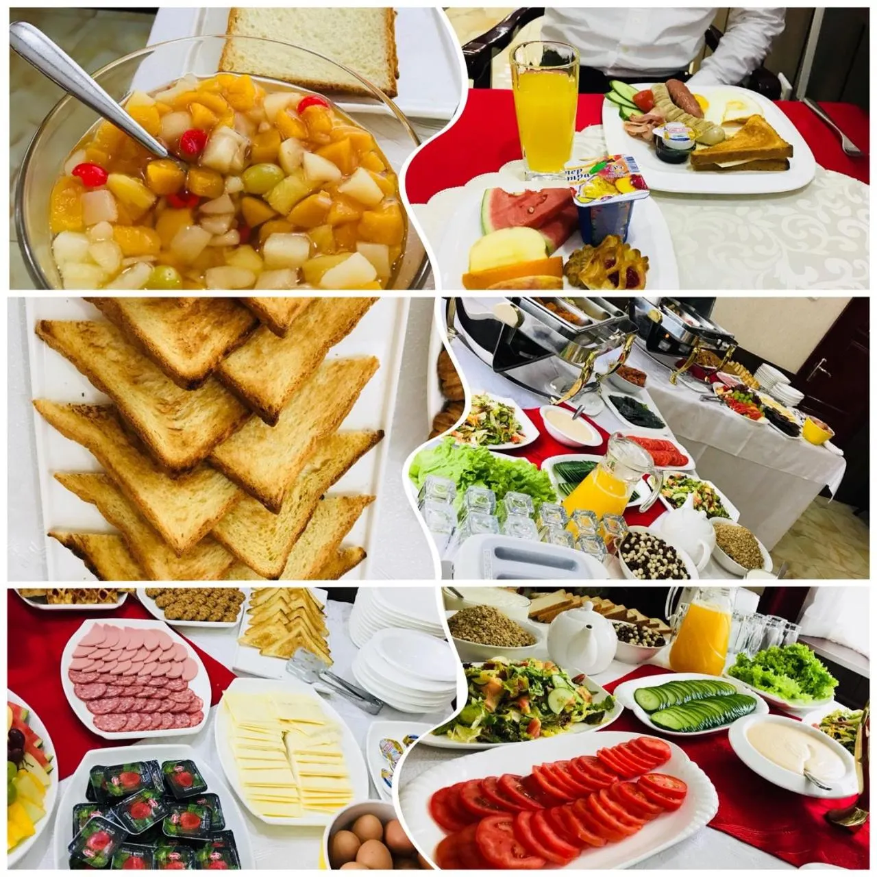 Breakfast in Alpha Hotel Ulaanbaatar