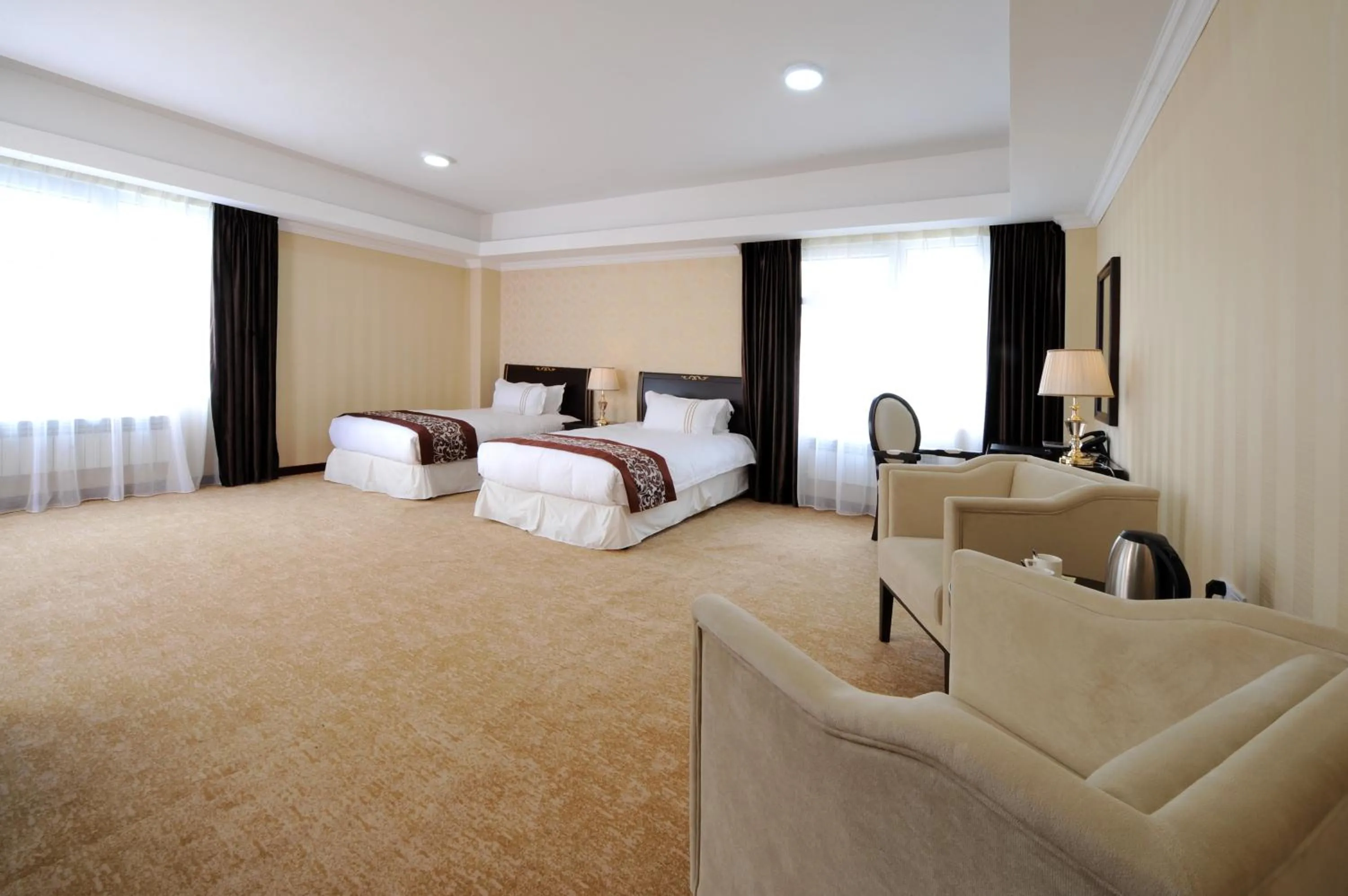 Bed in Alpha Hotel Ulaanbaatar