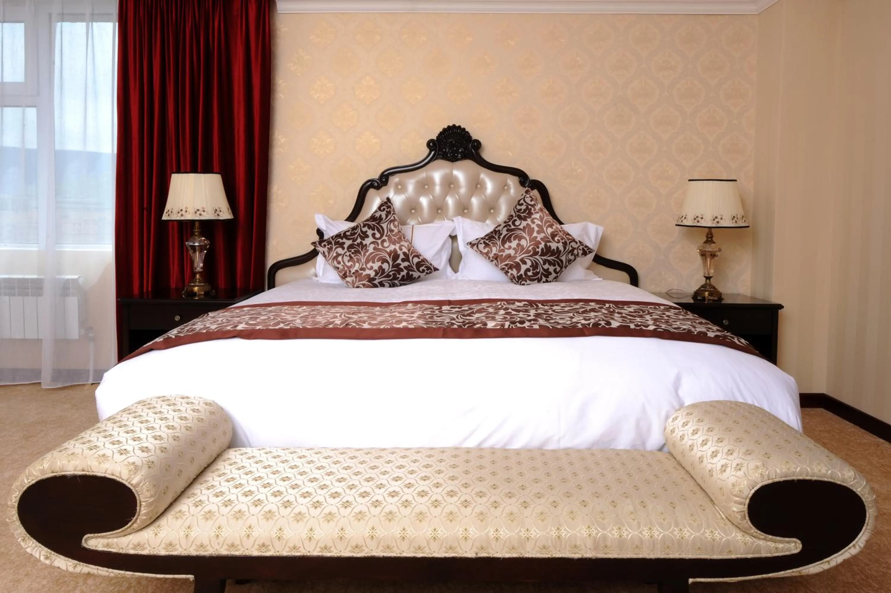 Photo of the whole room, Bed in Alpha Hotel Ulaanbaatar