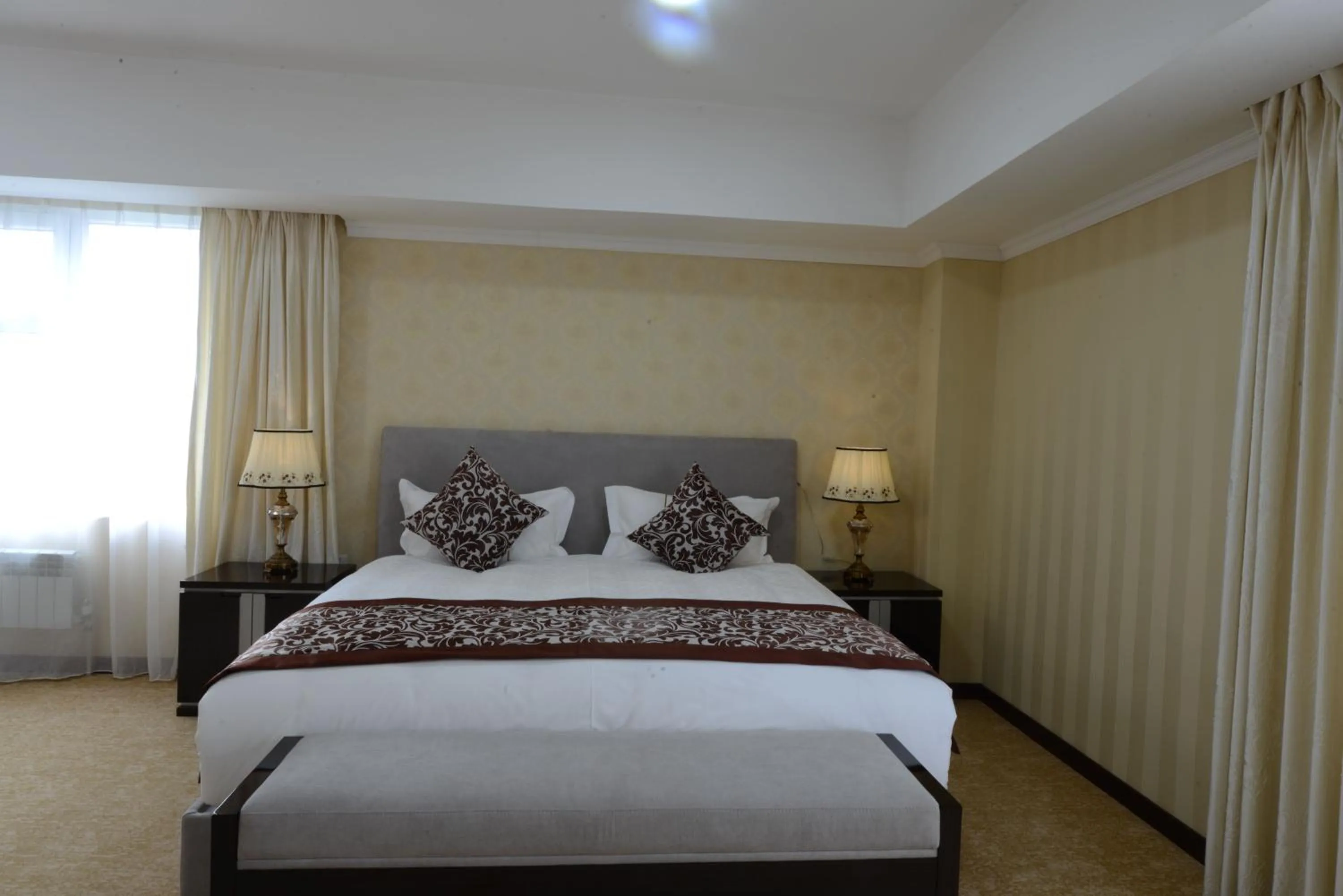 Bed in Alpha Hotel Ulaanbaatar