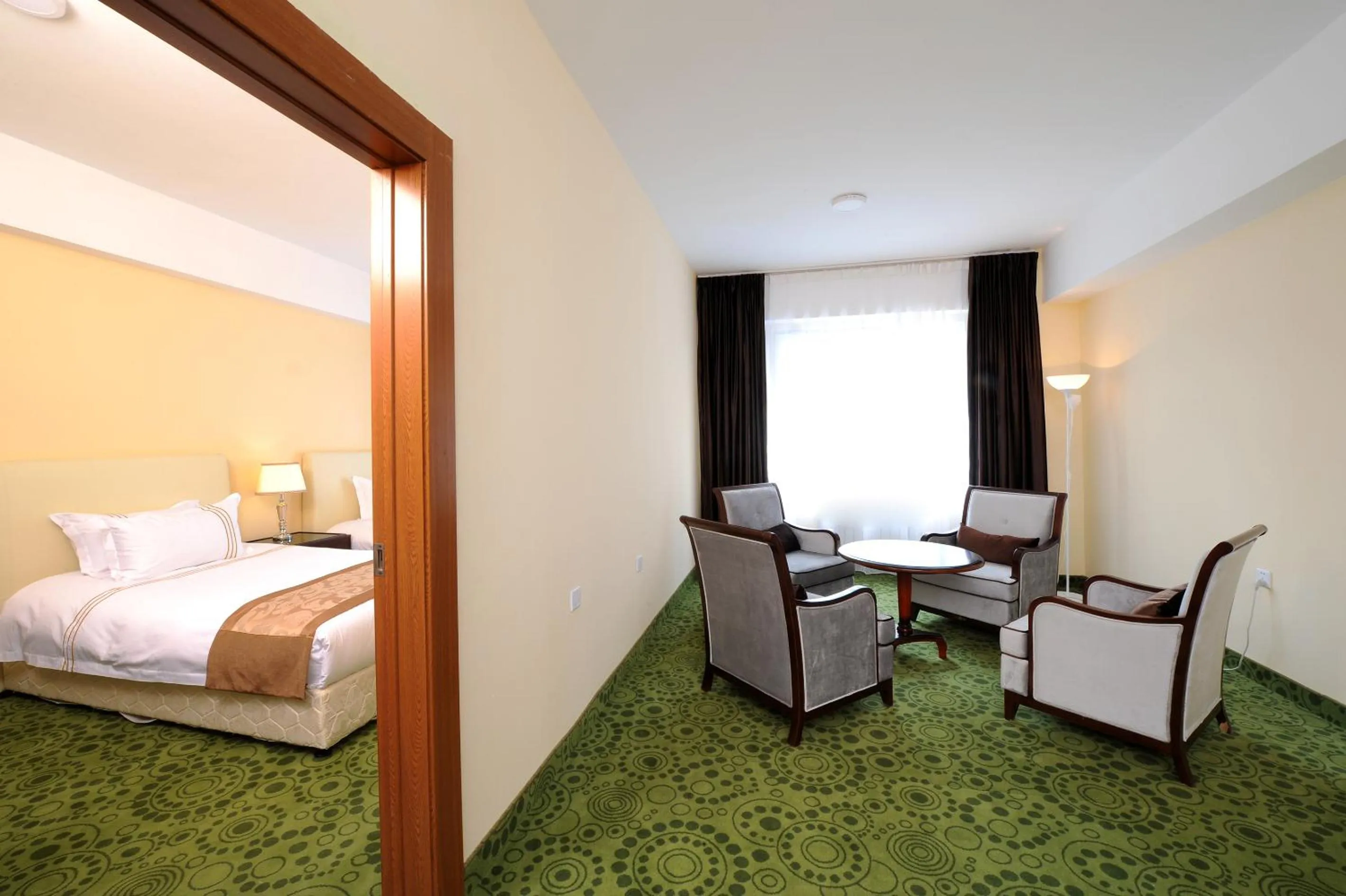 Bed in Alpha Hotel Ulaanbaatar