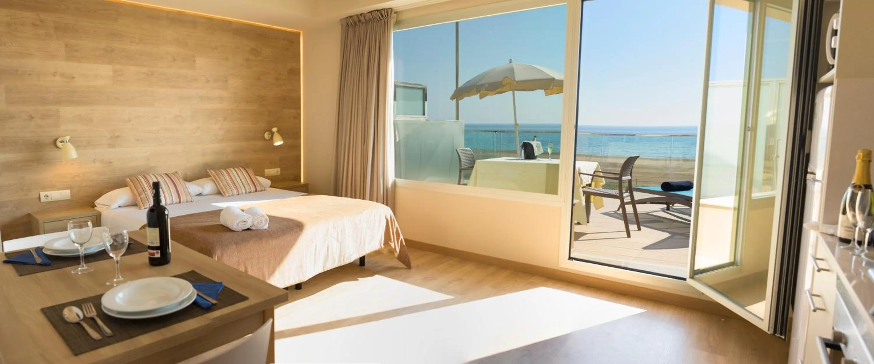 Bed in Apartamentos Voramar