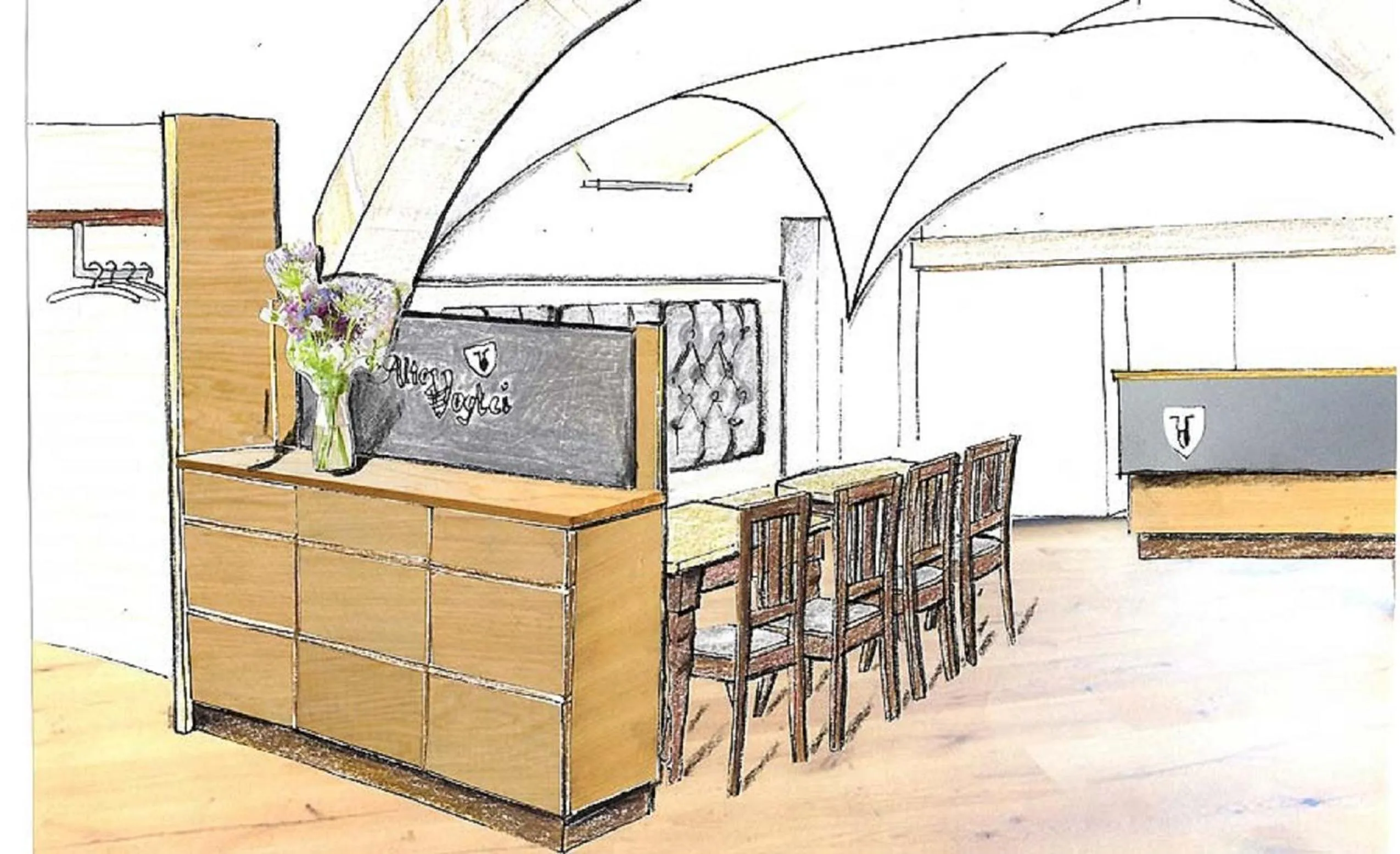 Restaurant/places to eat in Hotel Alte Vogtei