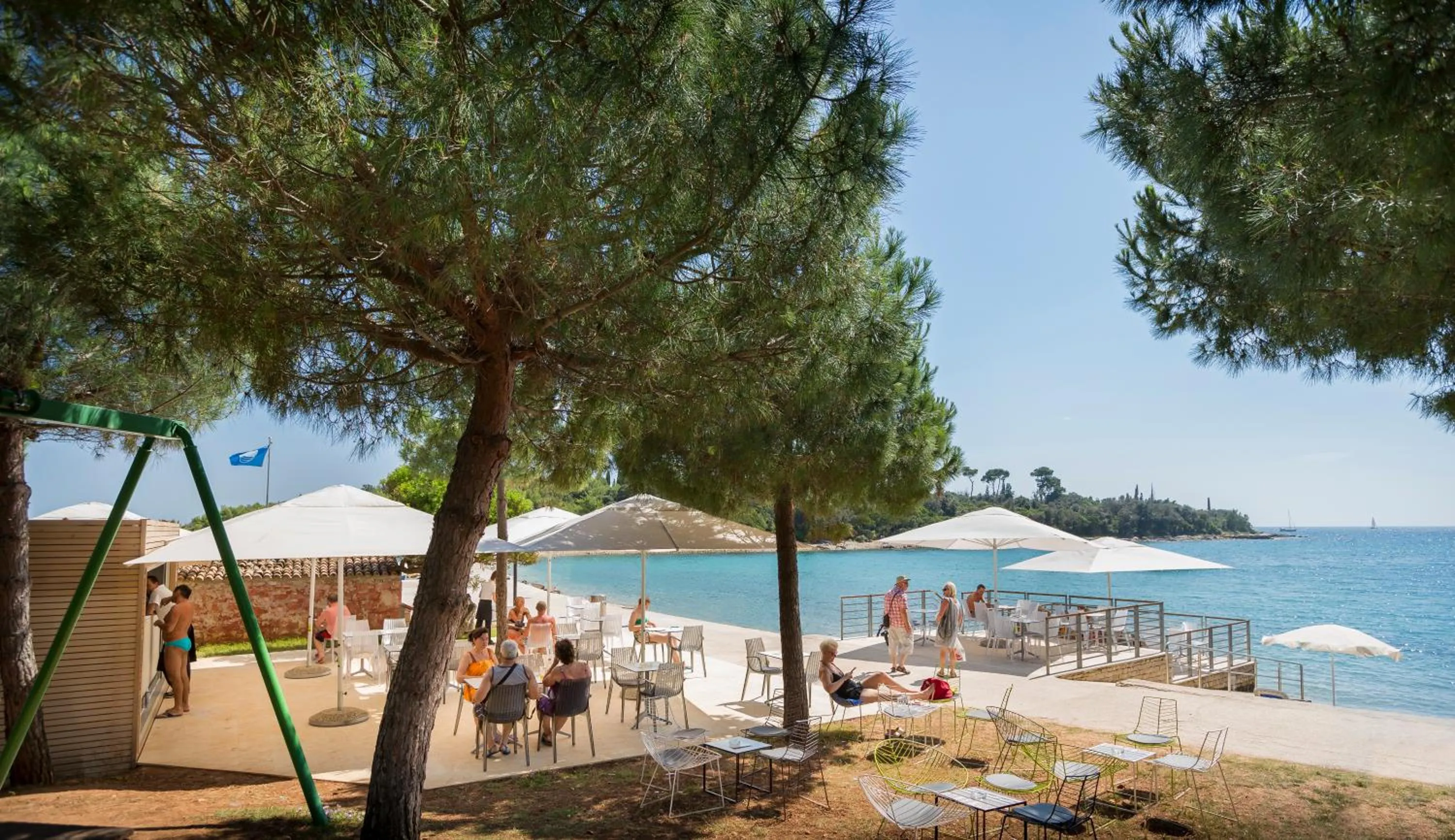 Beach in Maistra Select Island Hotel Istra