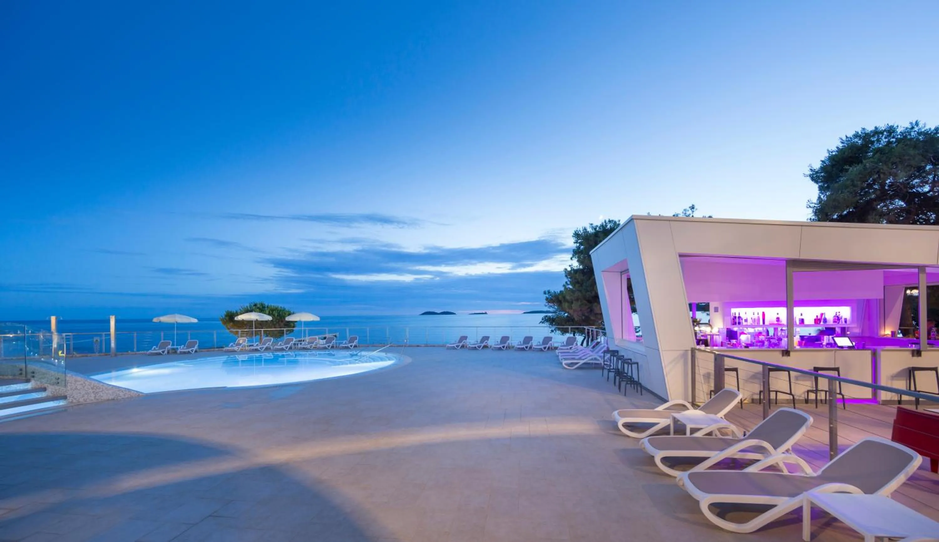 Swimming pool in Maistra Select Villas Rubin Resort