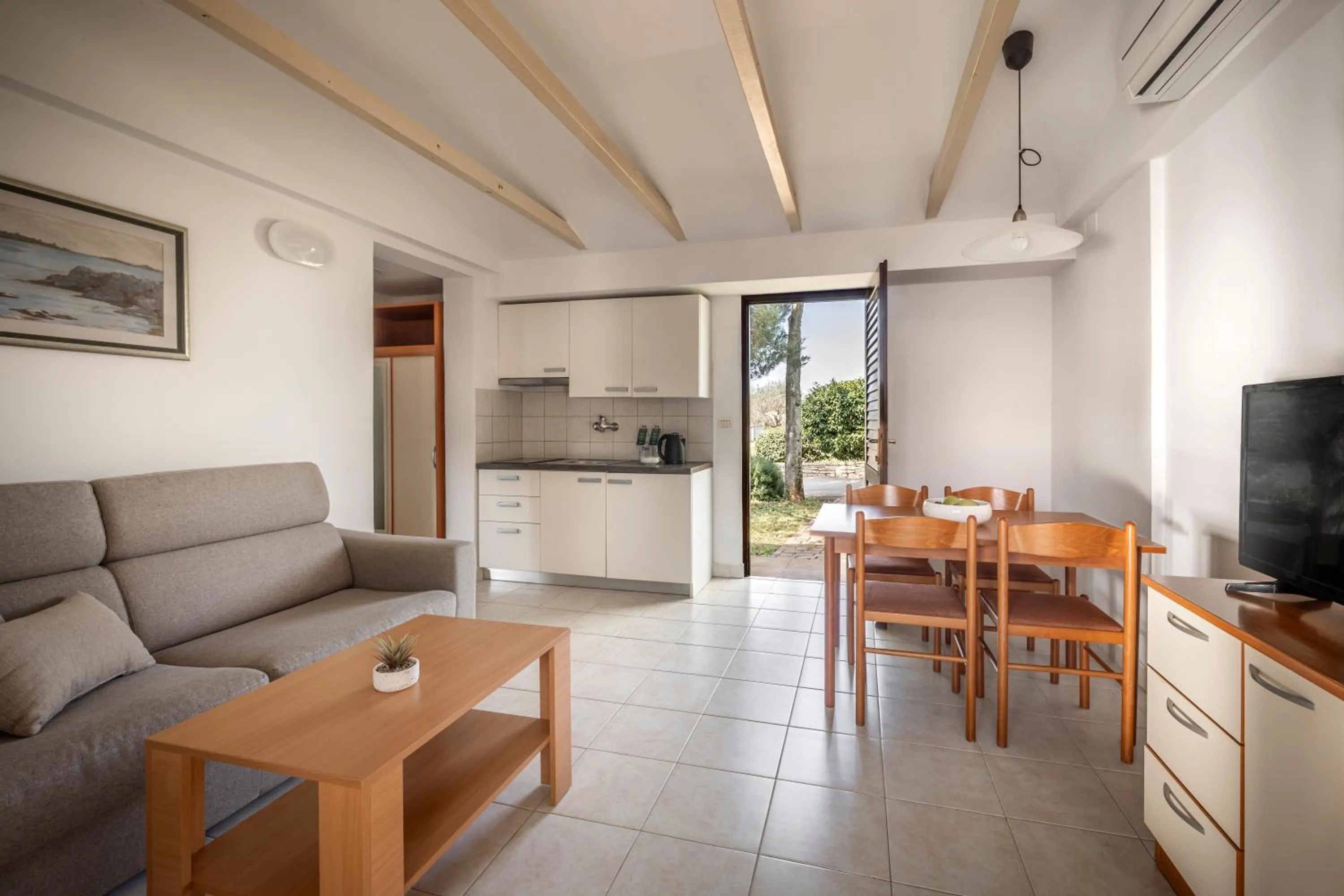 Kitchen or kitchenette in Maistra Select Villas Rubin Resort