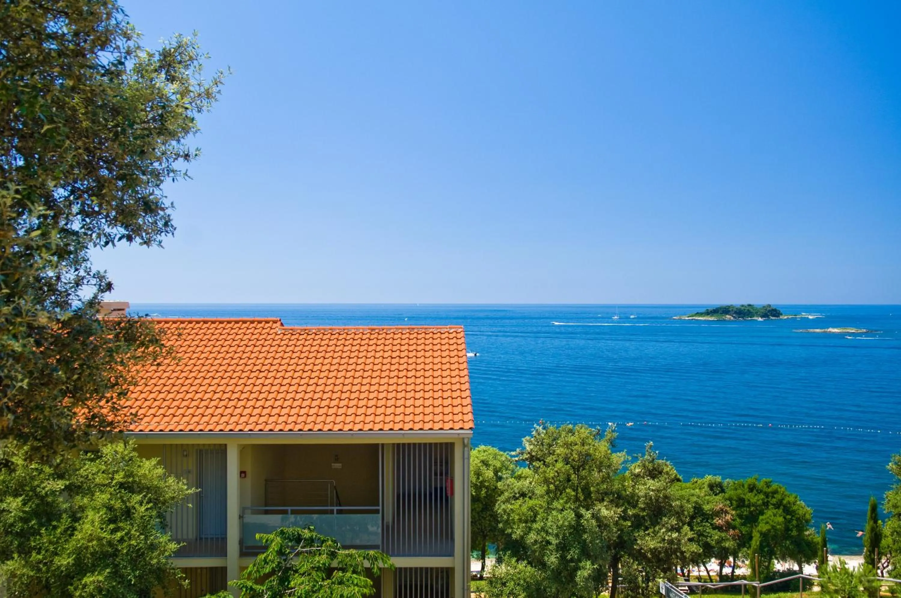 Facade/entrance in Maistra Select Belvedere Resort