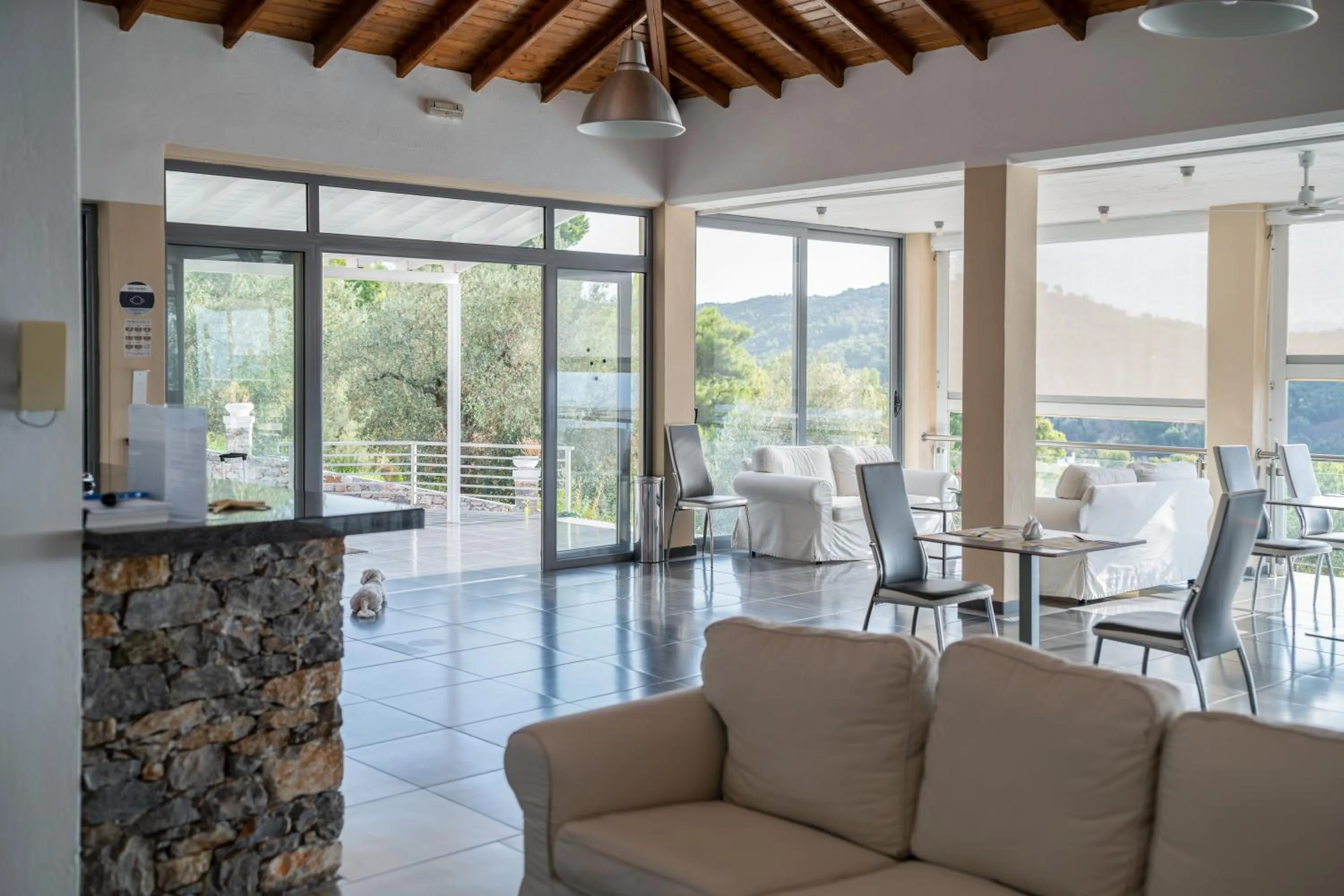 Lobby or reception in La Luna Hotel