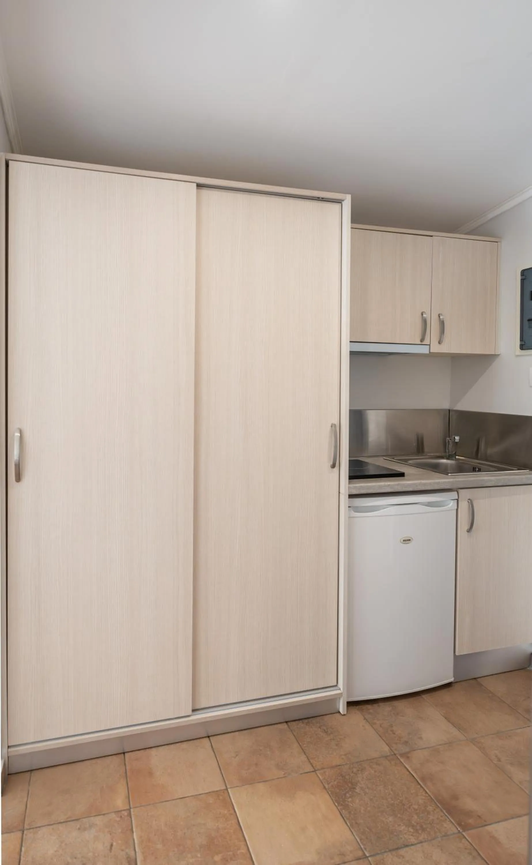 Kitchen or kitchenette in La Luna Hotel