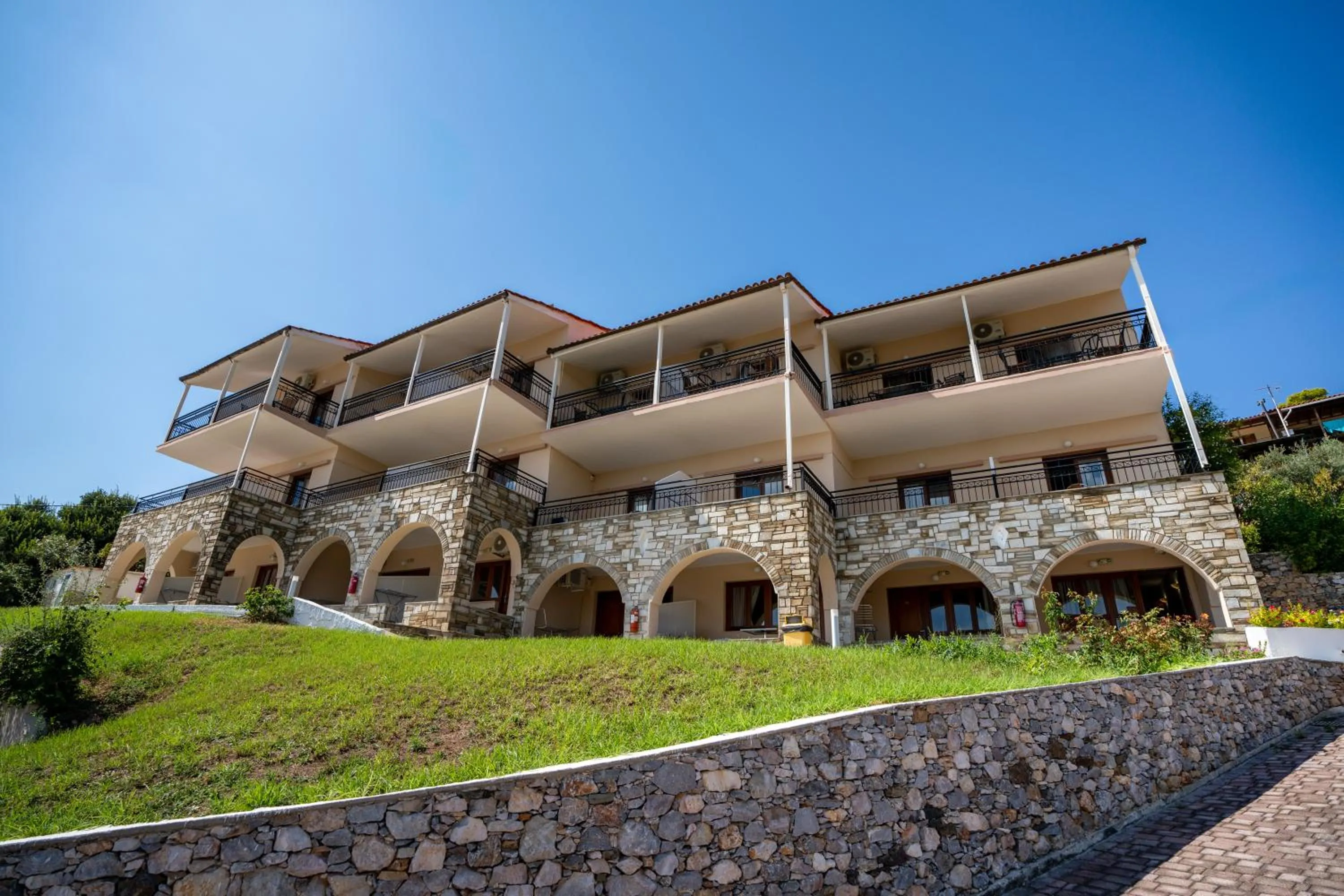 Property building in La Luna Hotel