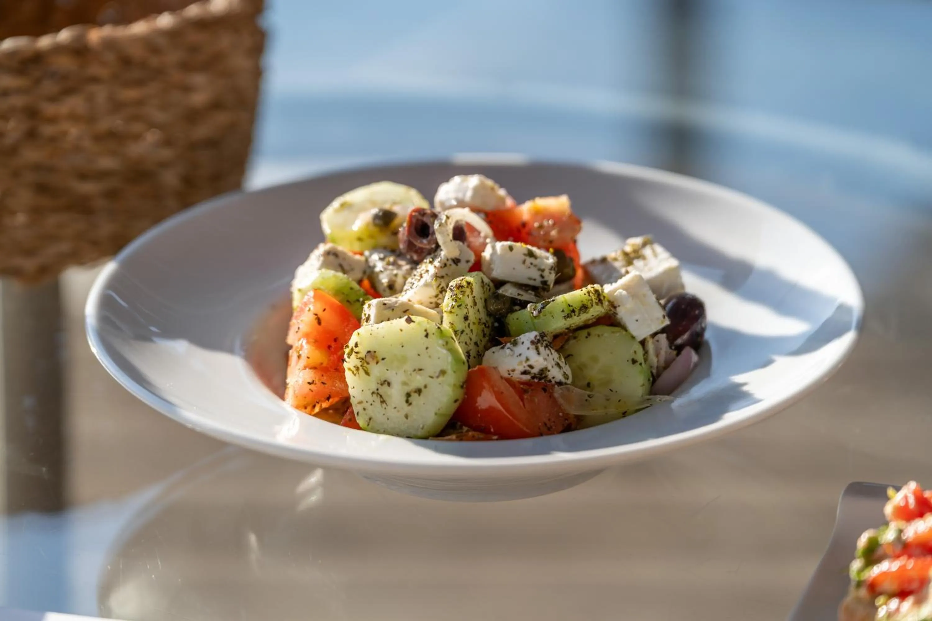 Food and drinks in La Luna Hotel