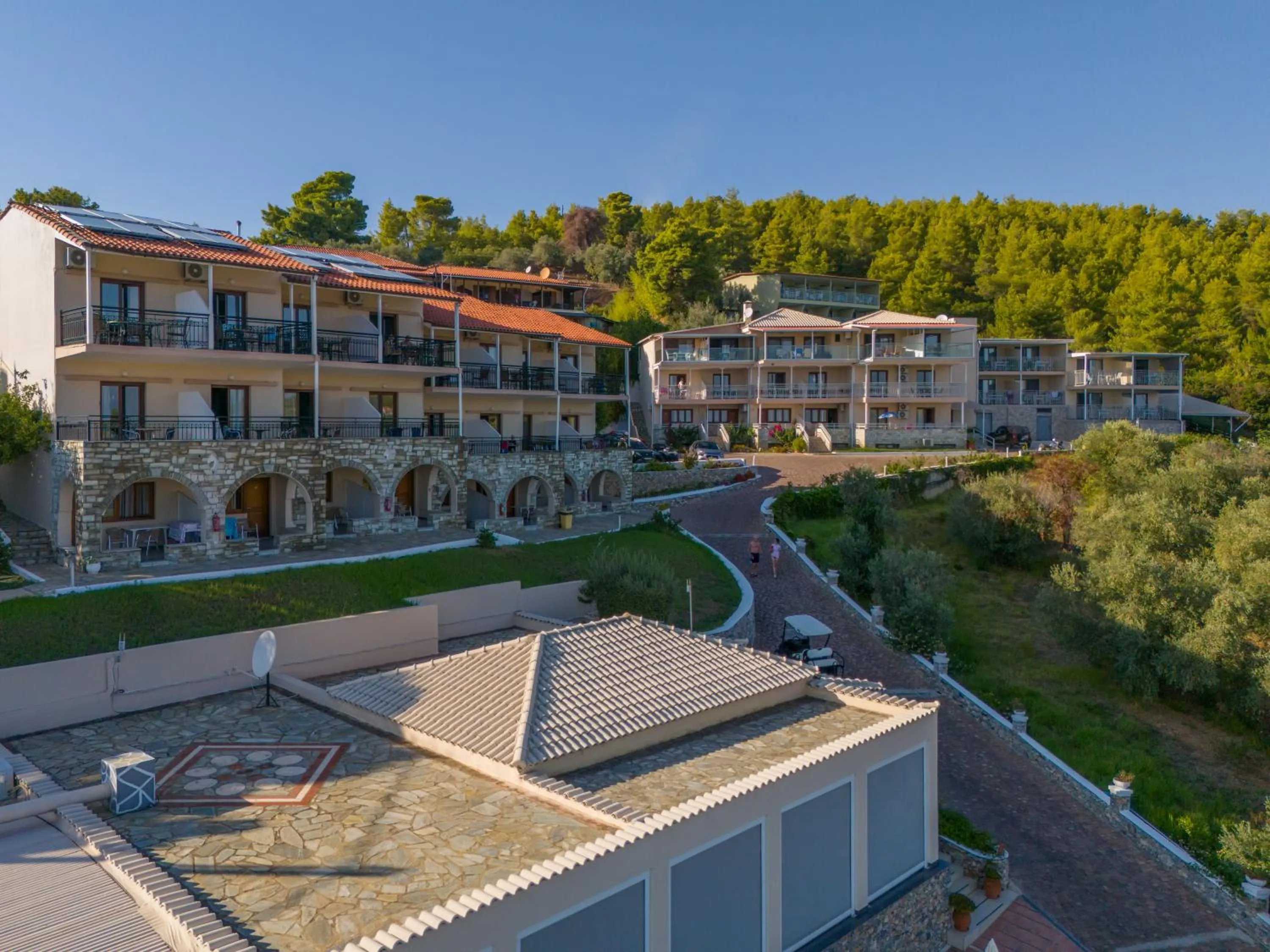 Property building in La Luna Hotel