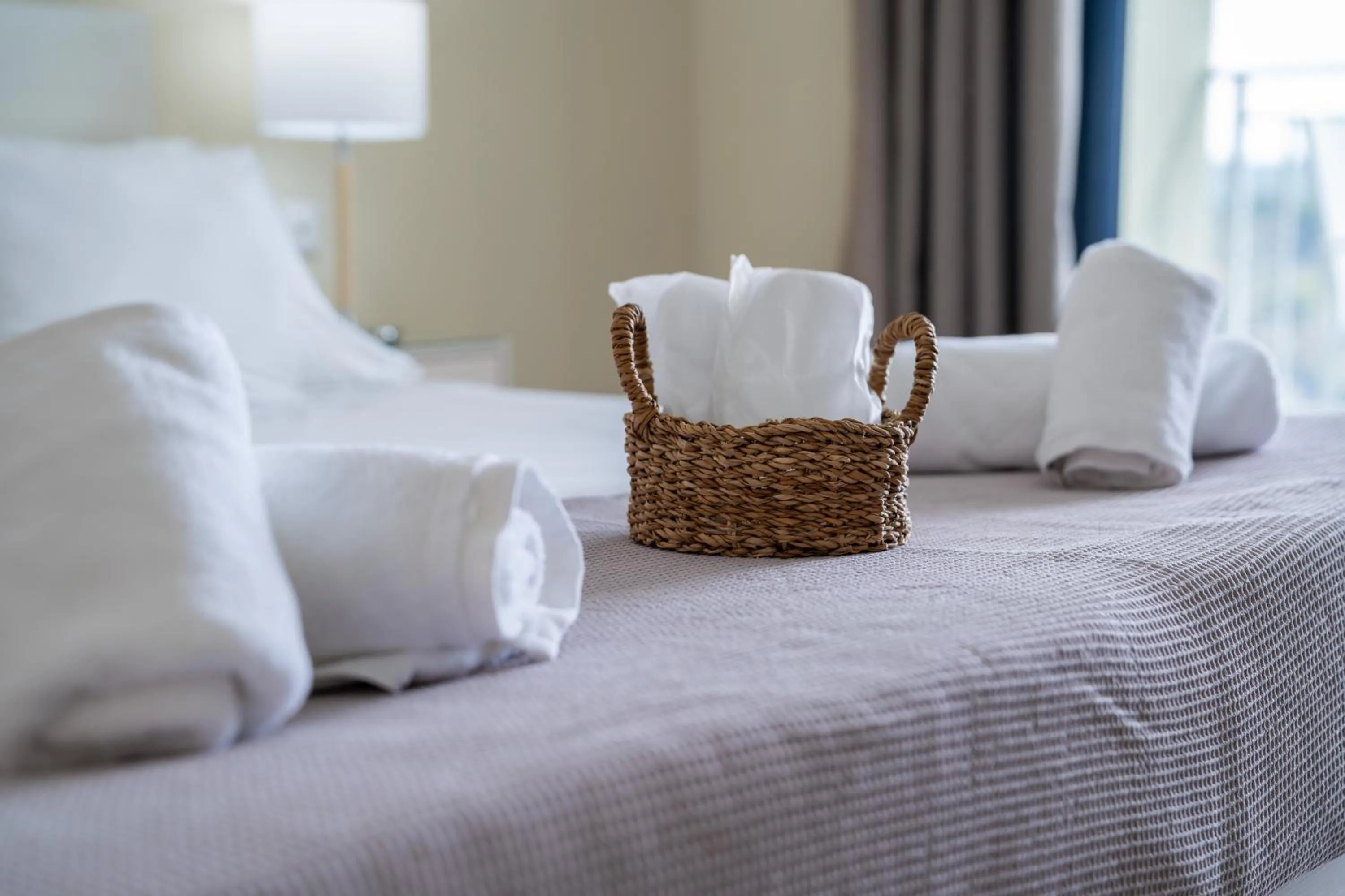 Bed in La Luna Hotel